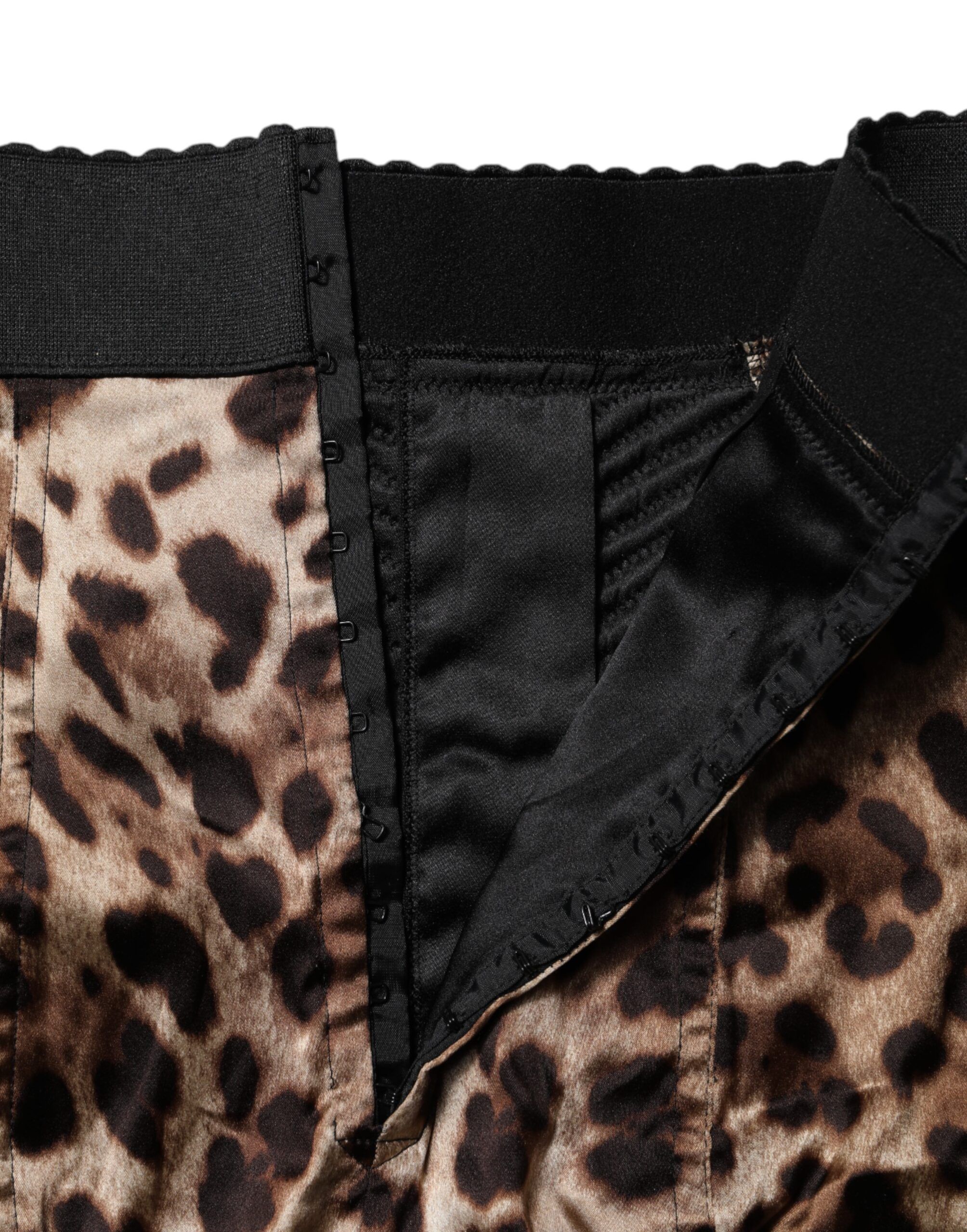 Leopard High Waist Hot Pants Women's Shorts - Dolce & Gabbana - Modalova