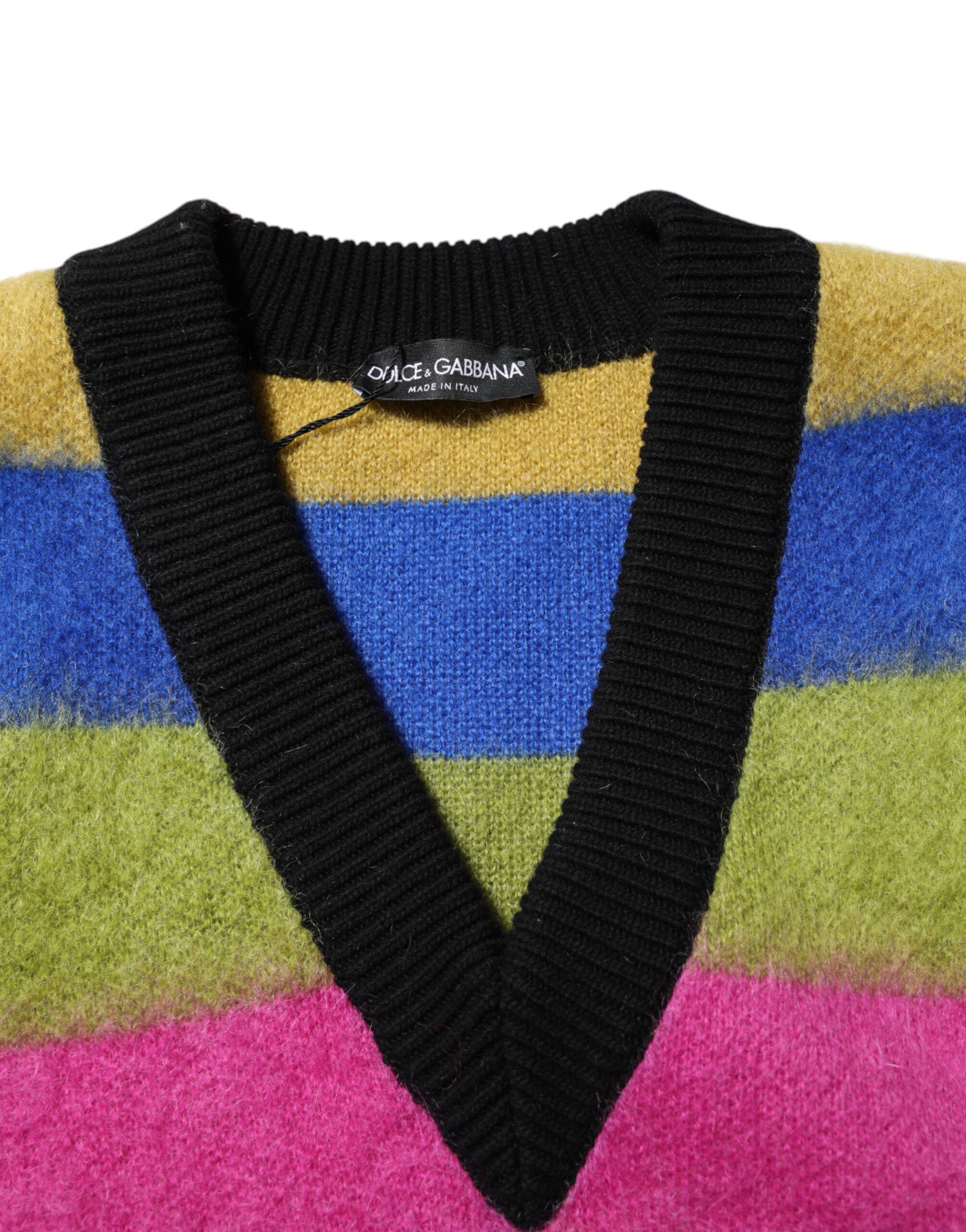 Glitch Design Pullover Men's Sweater - Dolce & Gabbana - Modalova