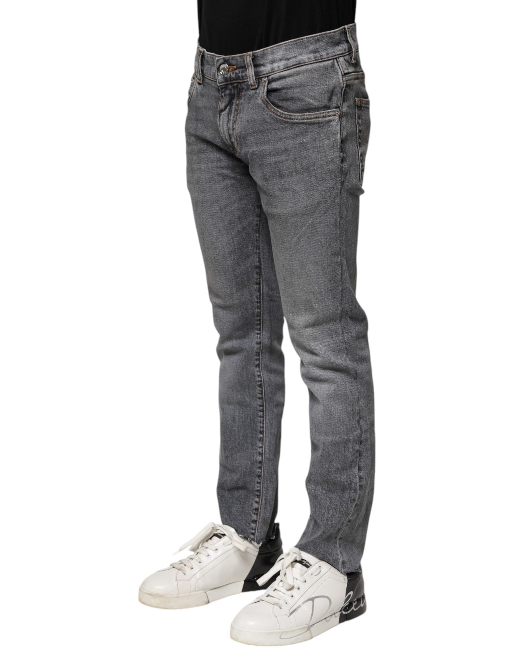 Cotton Skinny Men Denim Trouser Men's Jeans (Pre-Owned) - Dolce & Gabbana - Modalova