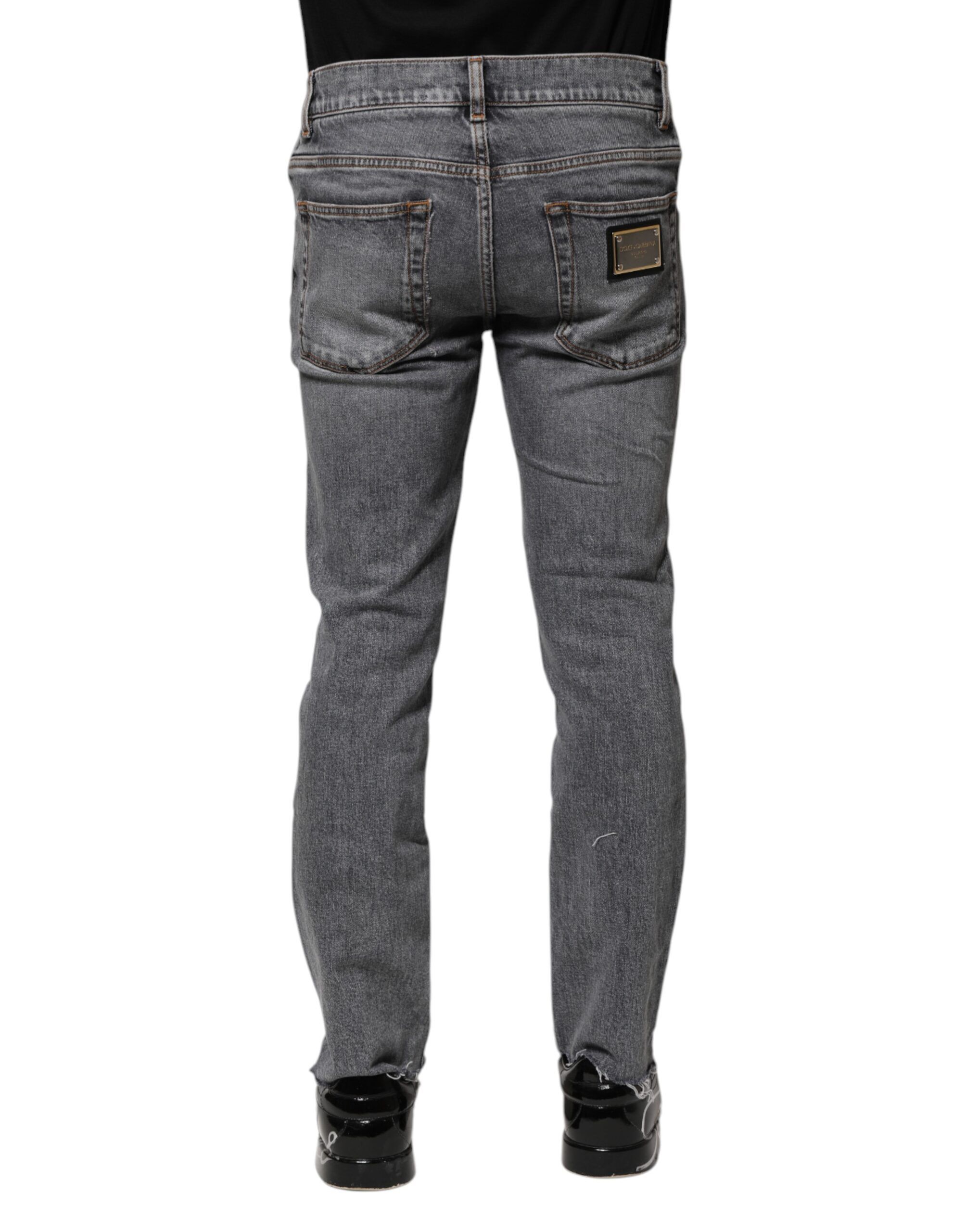 Cotton Skinny Men Denim Trouser Men's Jeans (Pre-Owned) - Dolce & Gabbana - Modalova