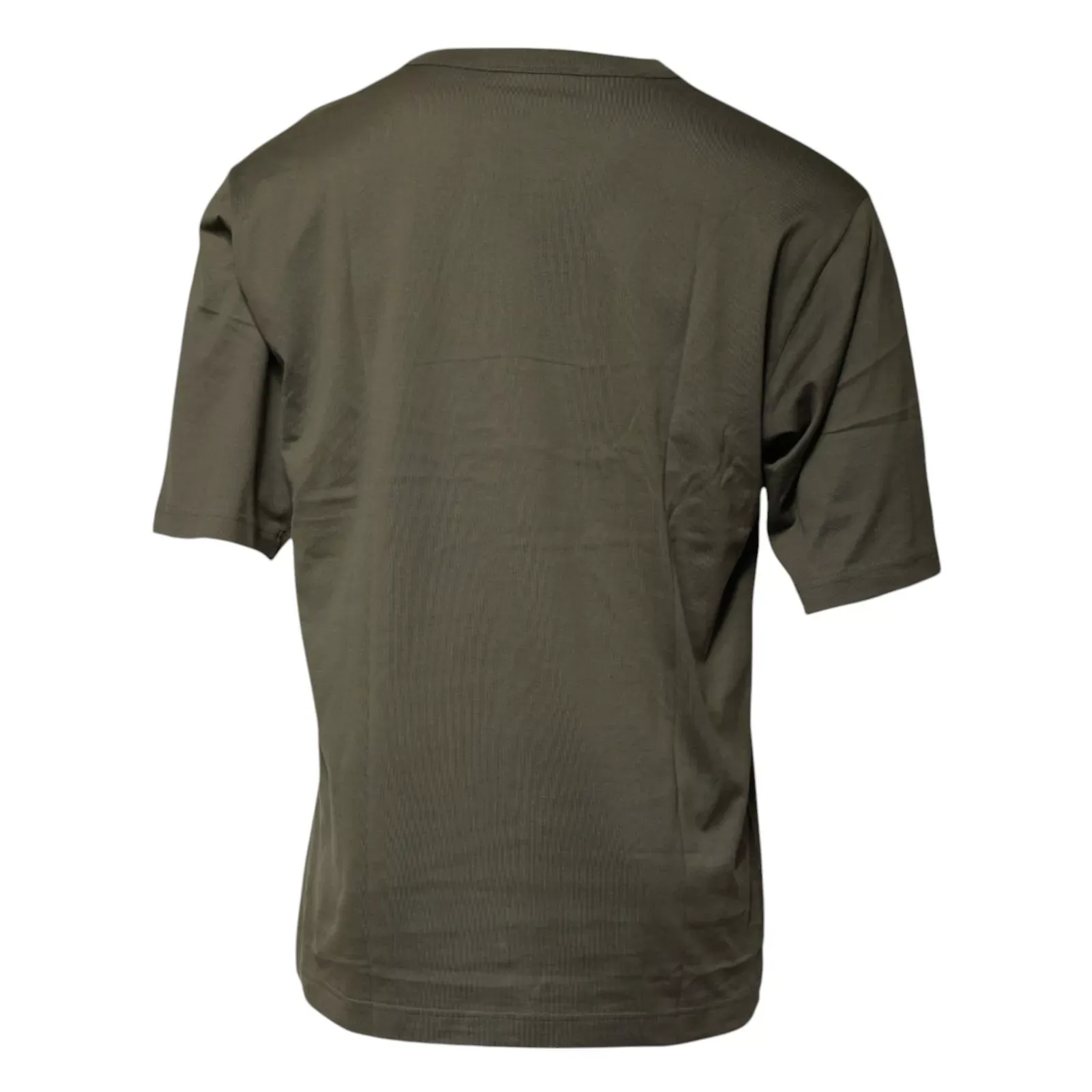 Army Green DG Love Cotton Crew Neck Men's T-shirt (Pre-Owned) - Dolce & Gabbana - Modalova