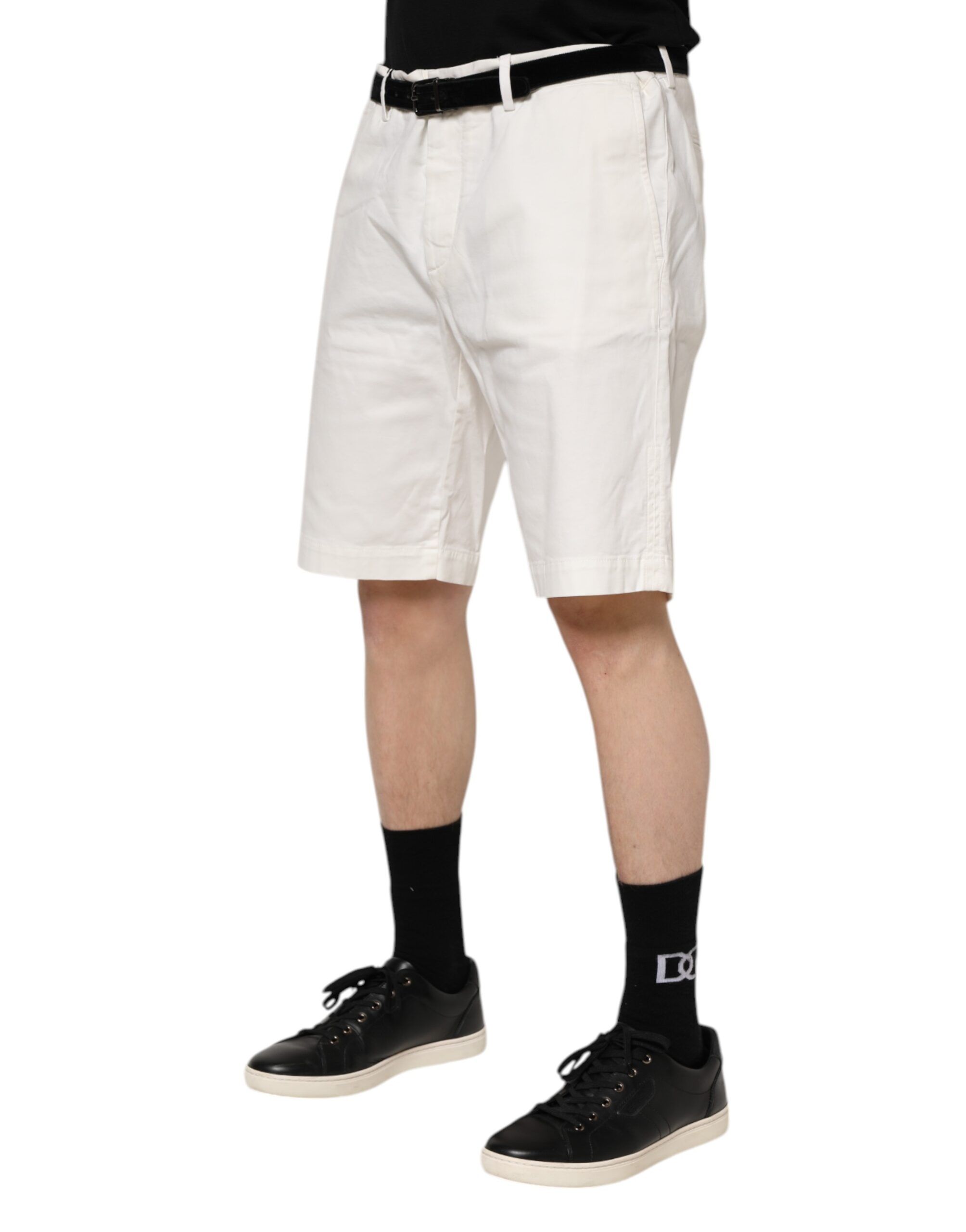 Chinos Cotton Stretch Men Casual Men's Shorts - Dolce & Gabbana - Modalova