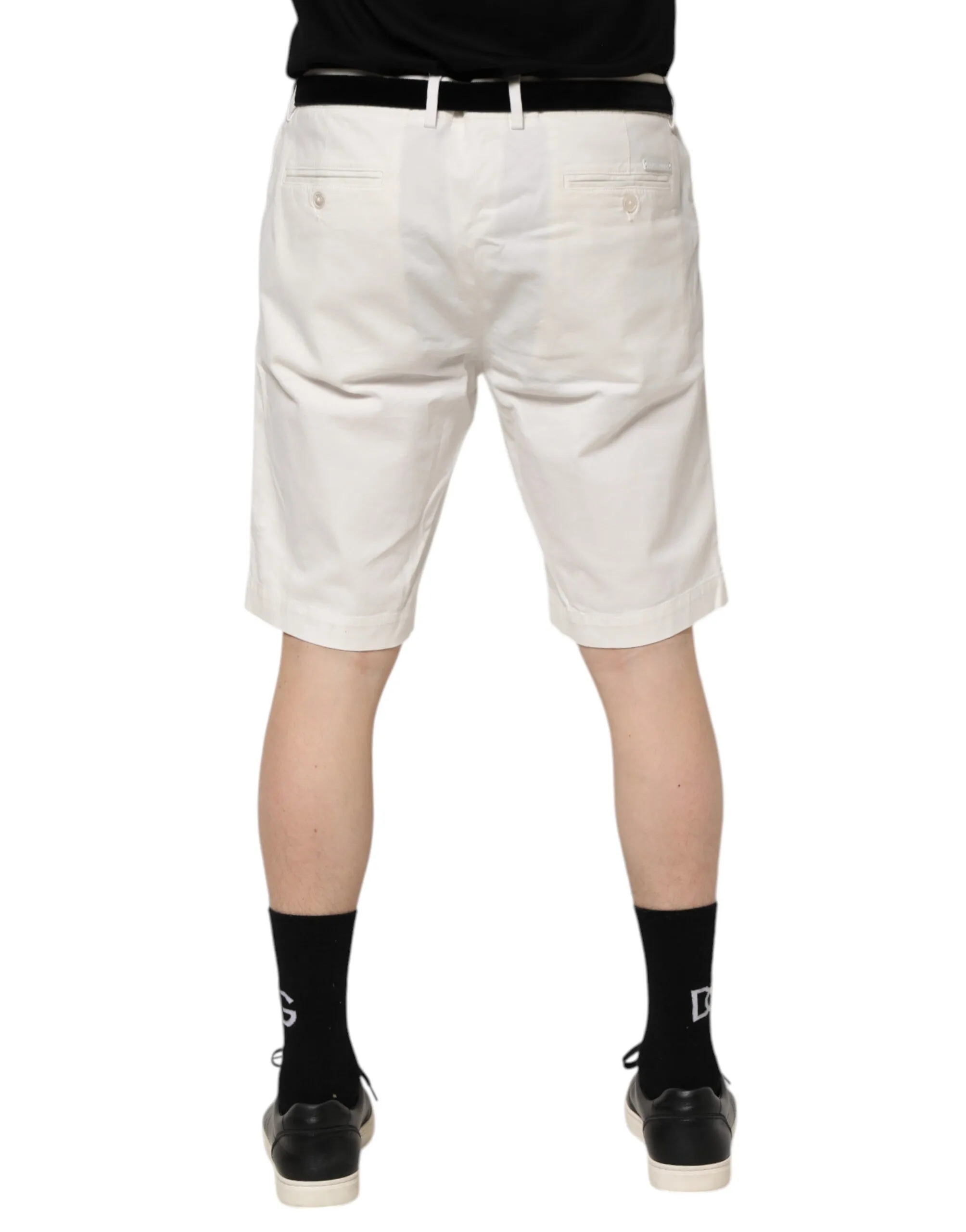 Chinos Cotton Stretch Men Casual Men's Shorts - Dolce & Gabbana - Modalova