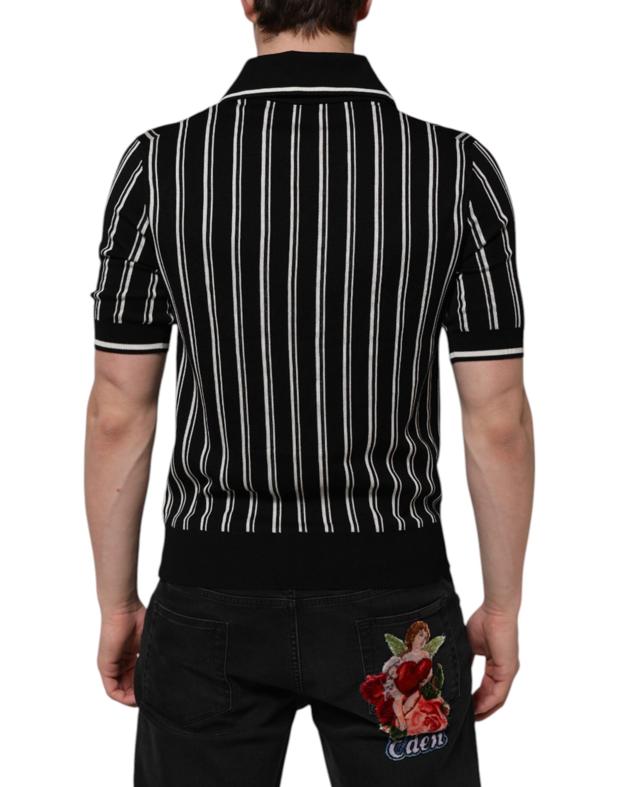 Stripes Collared Polo Men's T-shirt - Dolce & Gabbana - Modalova