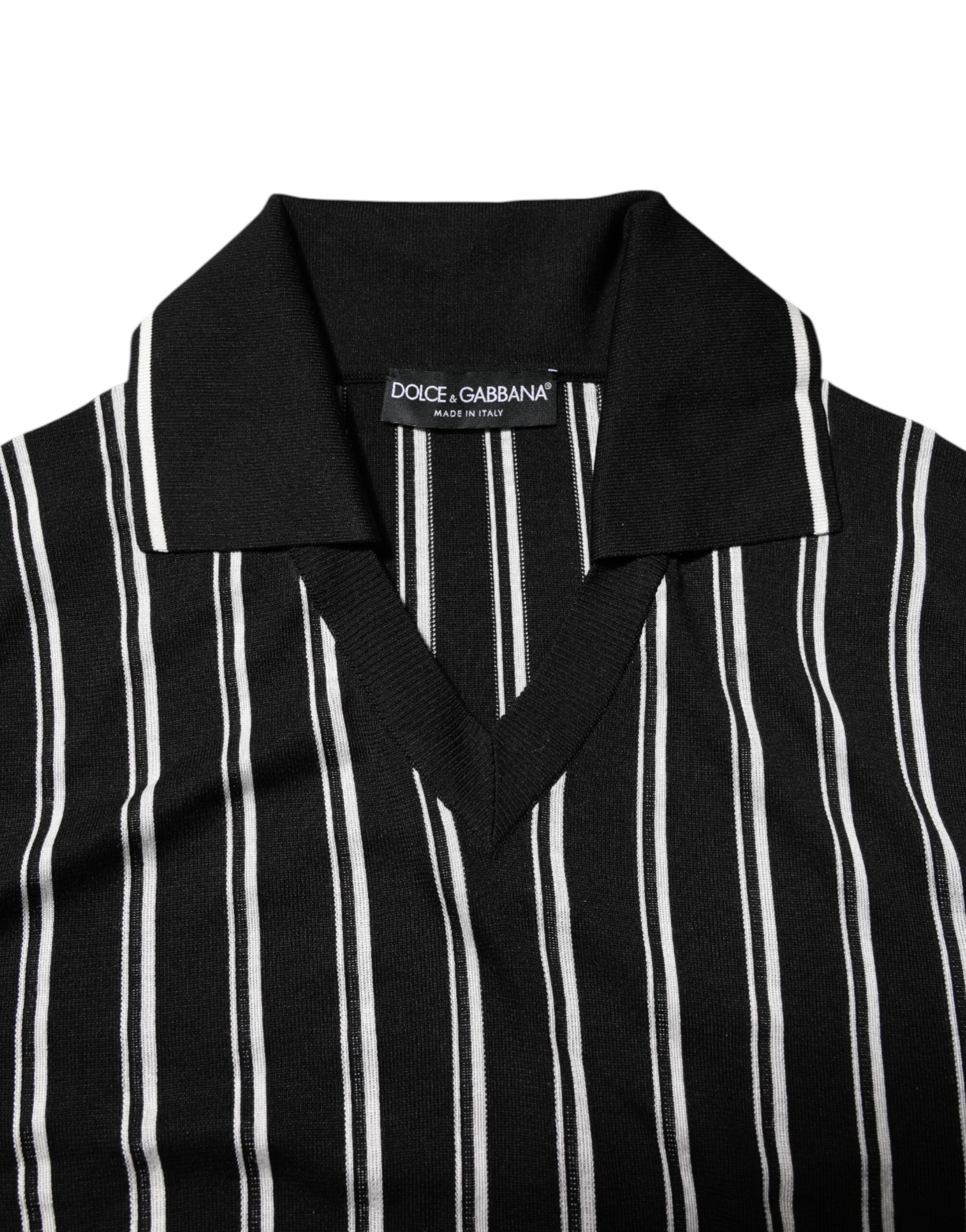 Stripes Collared Polo Men's T-shirt - Dolce & Gabbana - Modalova