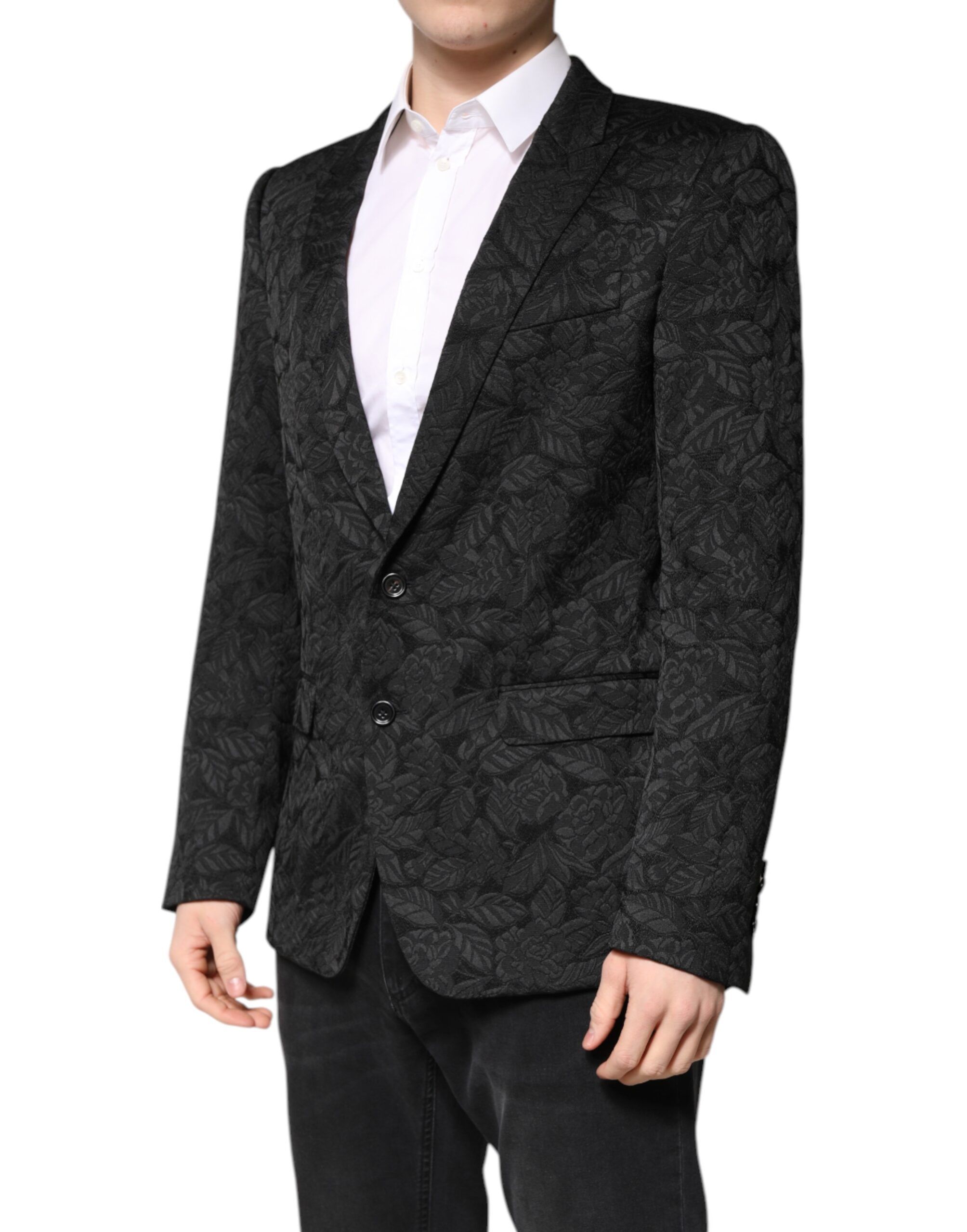 MARTINI Brocade Single Breasted Men's Blazer - Dolce & Gabbana - Modalova