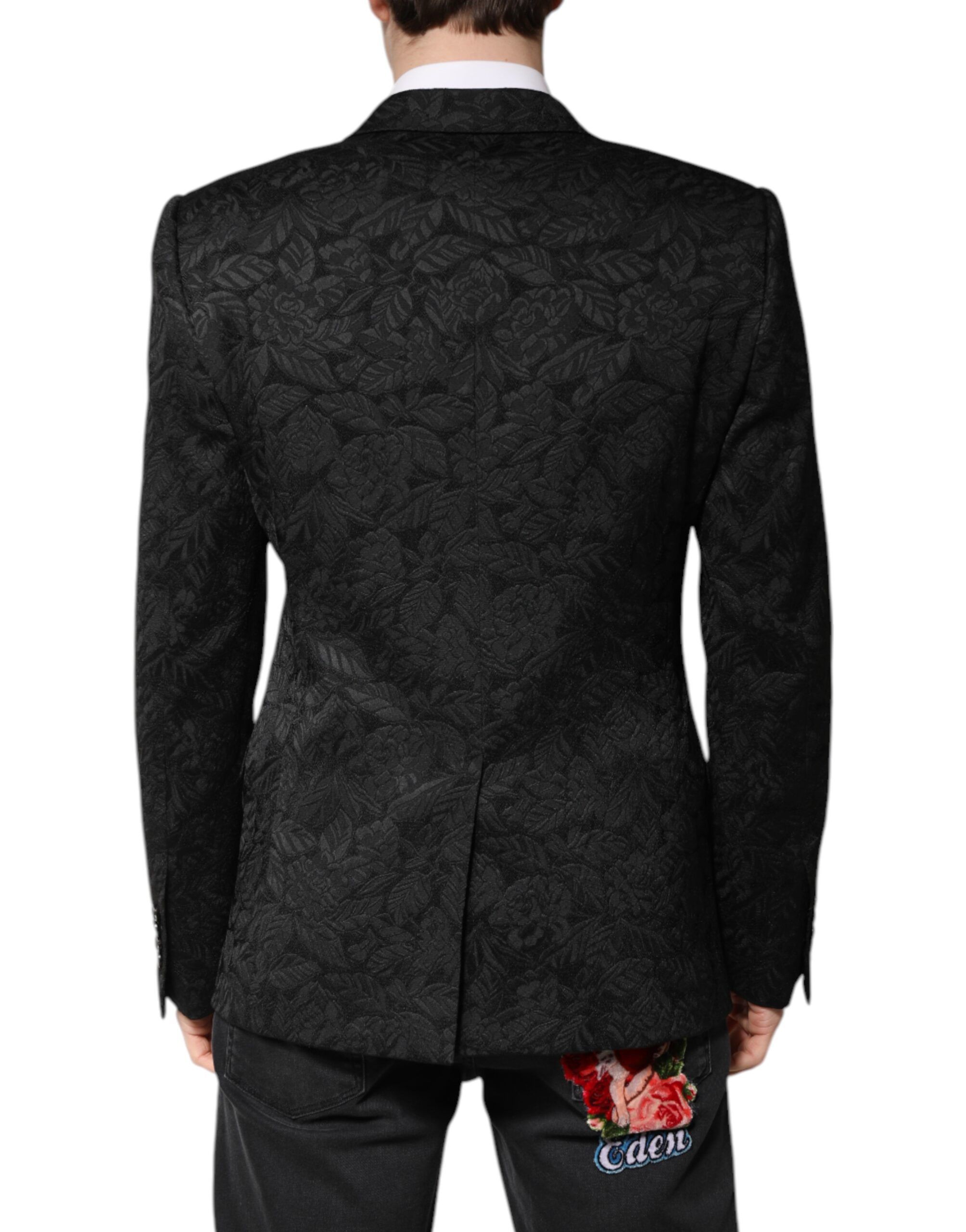 MARTINI Brocade Single Breasted Men's Blazer - Dolce & Gabbana - Modalova