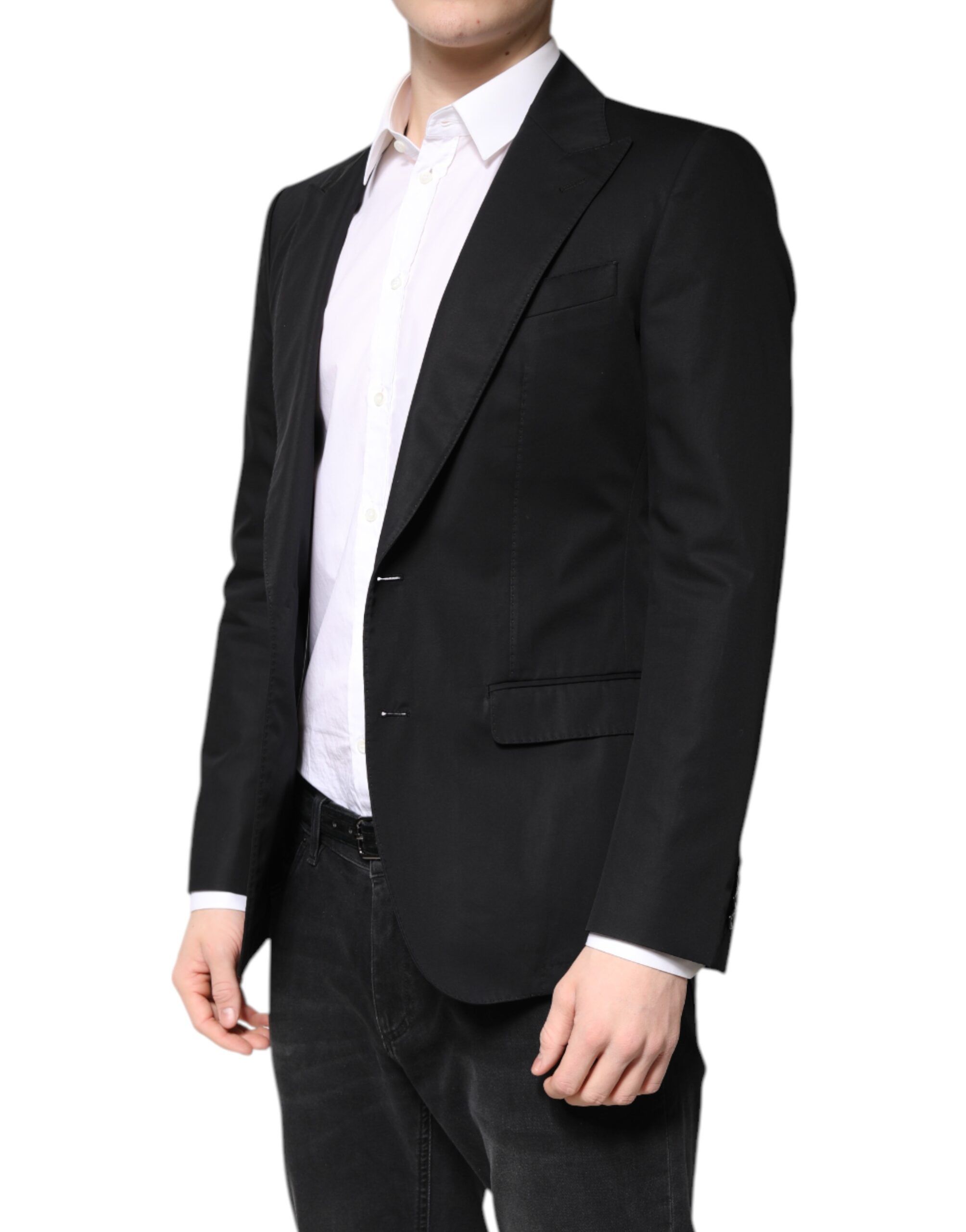 Cotton Single Breasted Men Coat Men's Blazer (Pre-Owned) - Dolce & Gabbana - Modalova