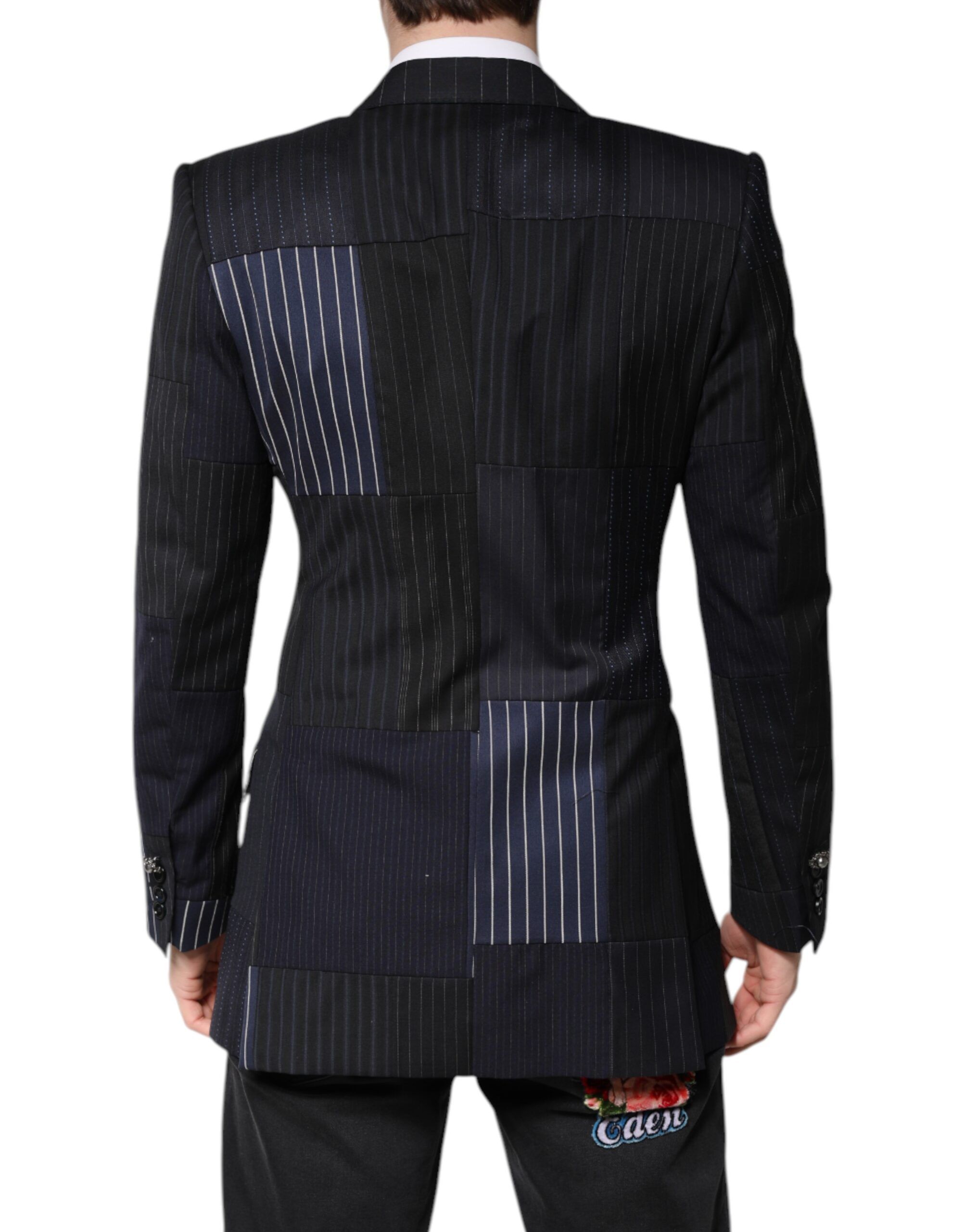 Patchwork Jacket Coat Suit Men's Blazer - Dolce & Gabbana - Modalova