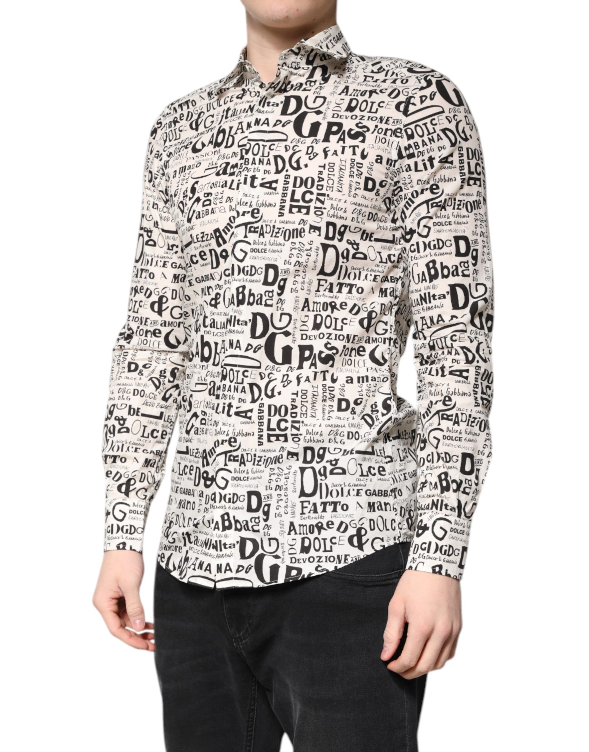 Logo MARTINI Men Casual Men's Shirt (Pre-Owned) - Dolce & Gabbana - Modalova