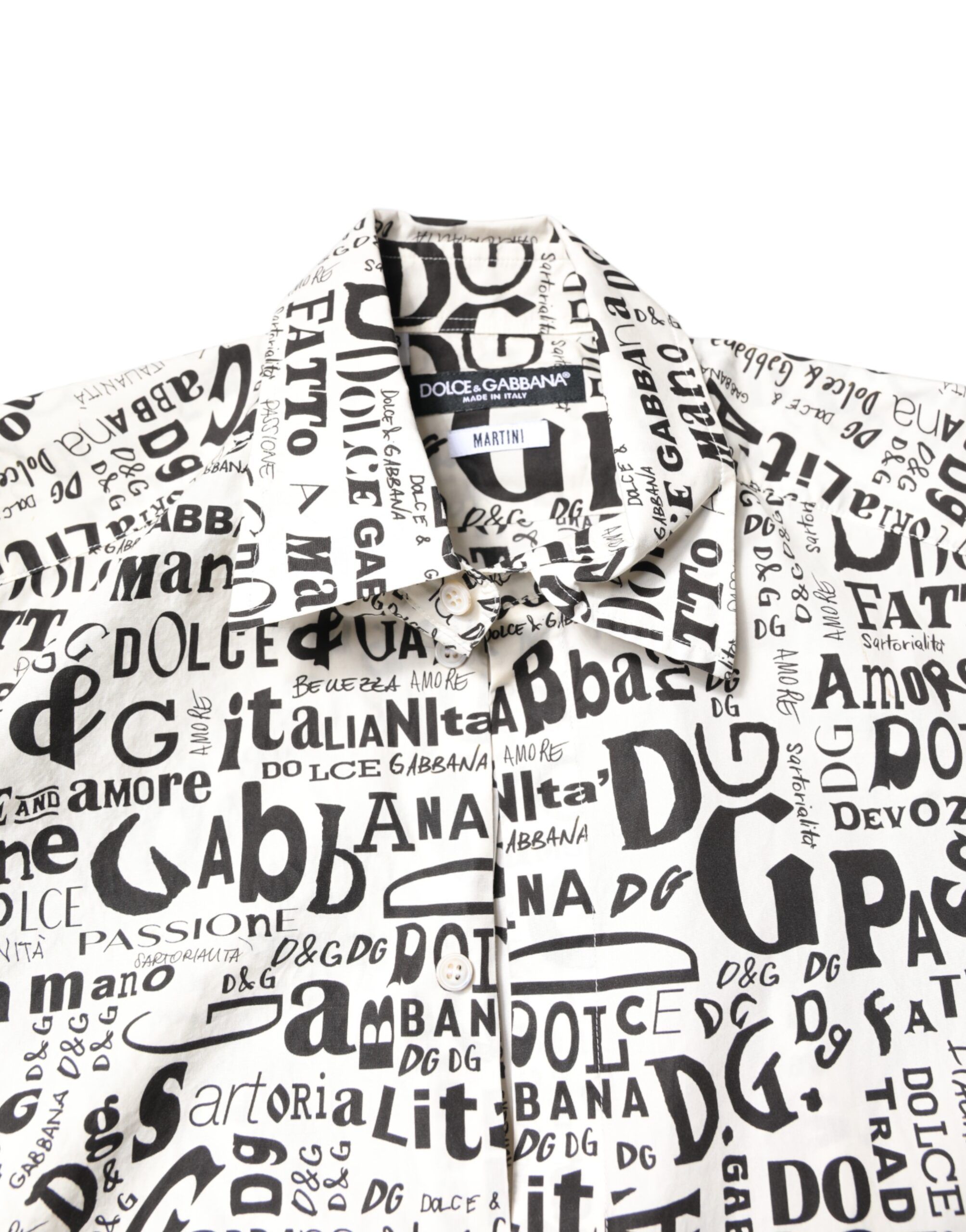 Logo MARTINI Men Casual Men's Shirt (Pre-Owned) - Dolce & Gabbana - Modalova