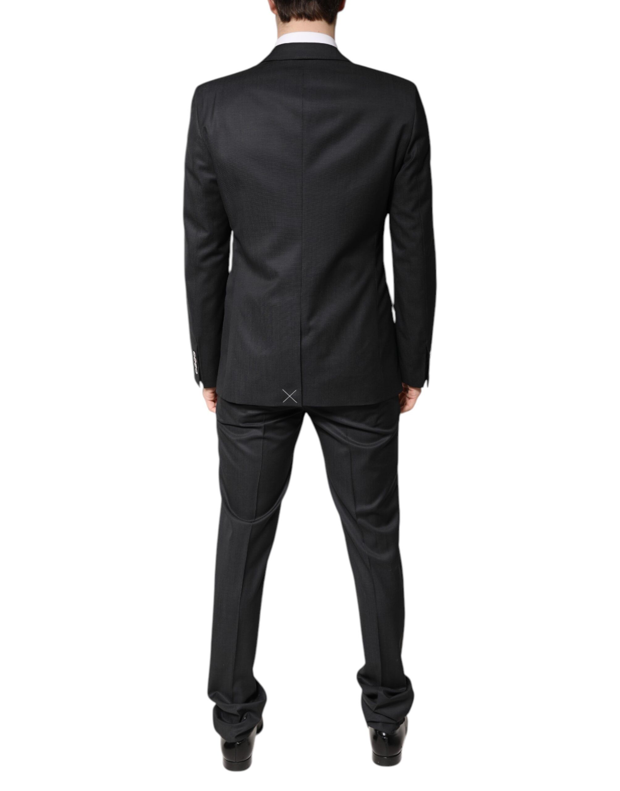 Dark Gray Wool Single Breasted 2 Piece Men's Suit (Pre-Owned) - Dolce & Gabbana - Modalova