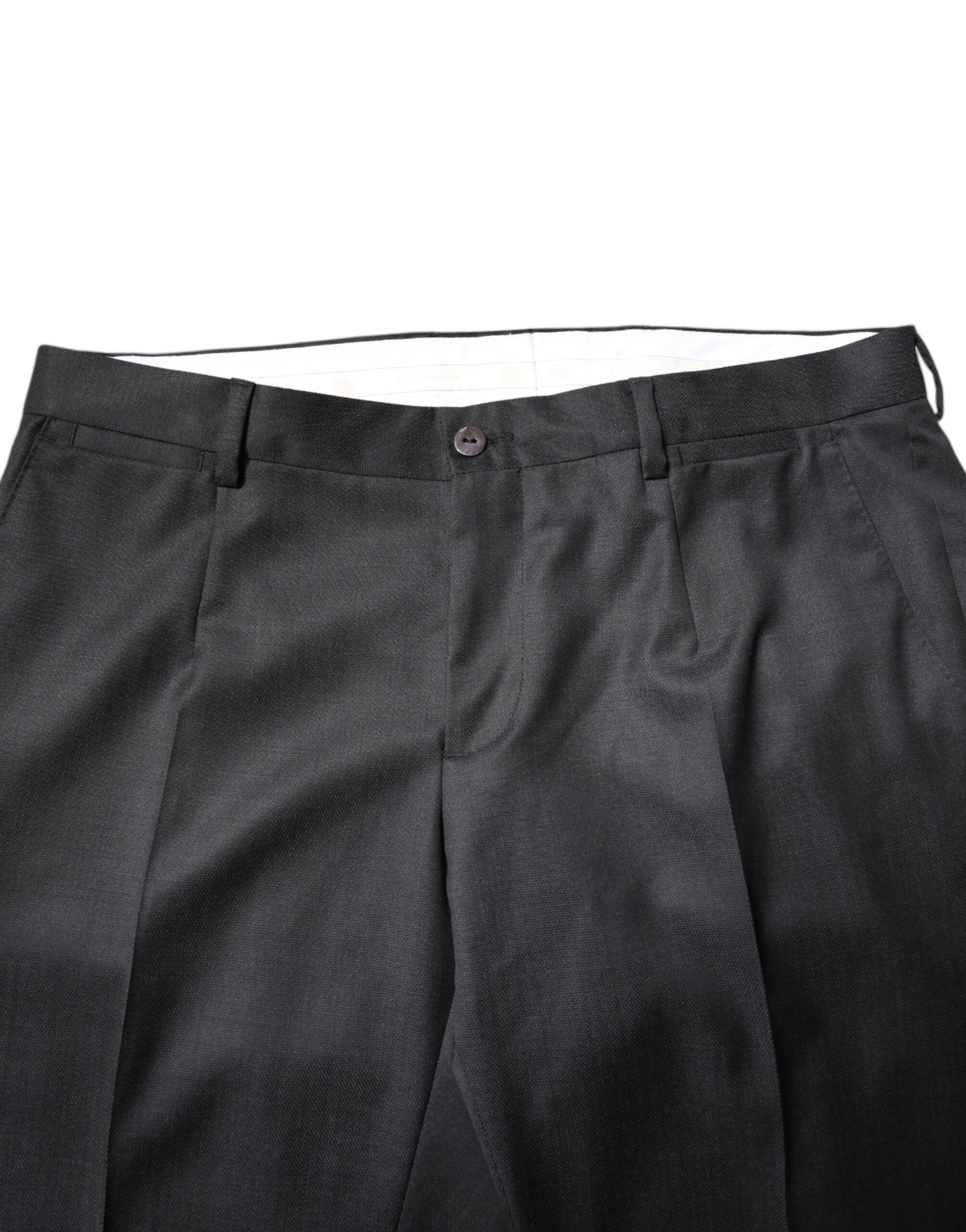 Dark Gray Wool Single Breasted 2 Piece Men's Suit (Pre-Owned) - Dolce & Gabbana - Modalova