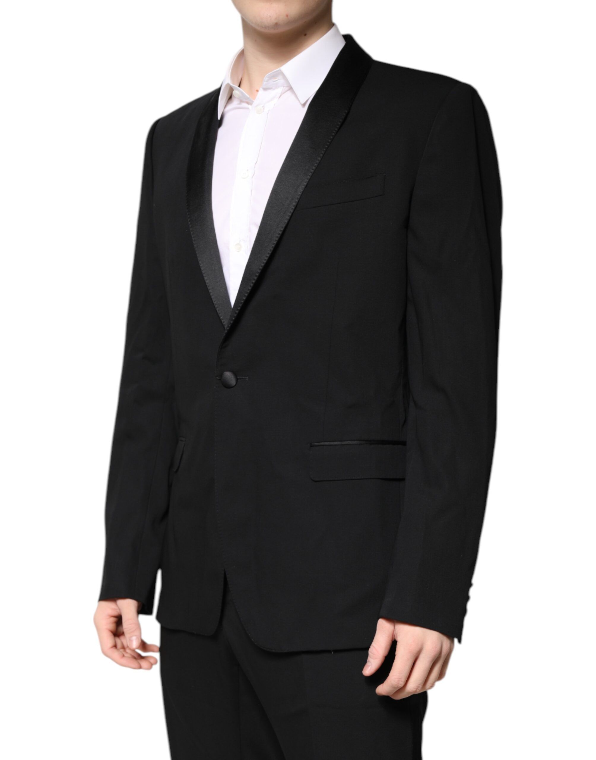 Wool Single Breasted 2 Piece Men's Suit - Dolce & Gabbana - Modalova