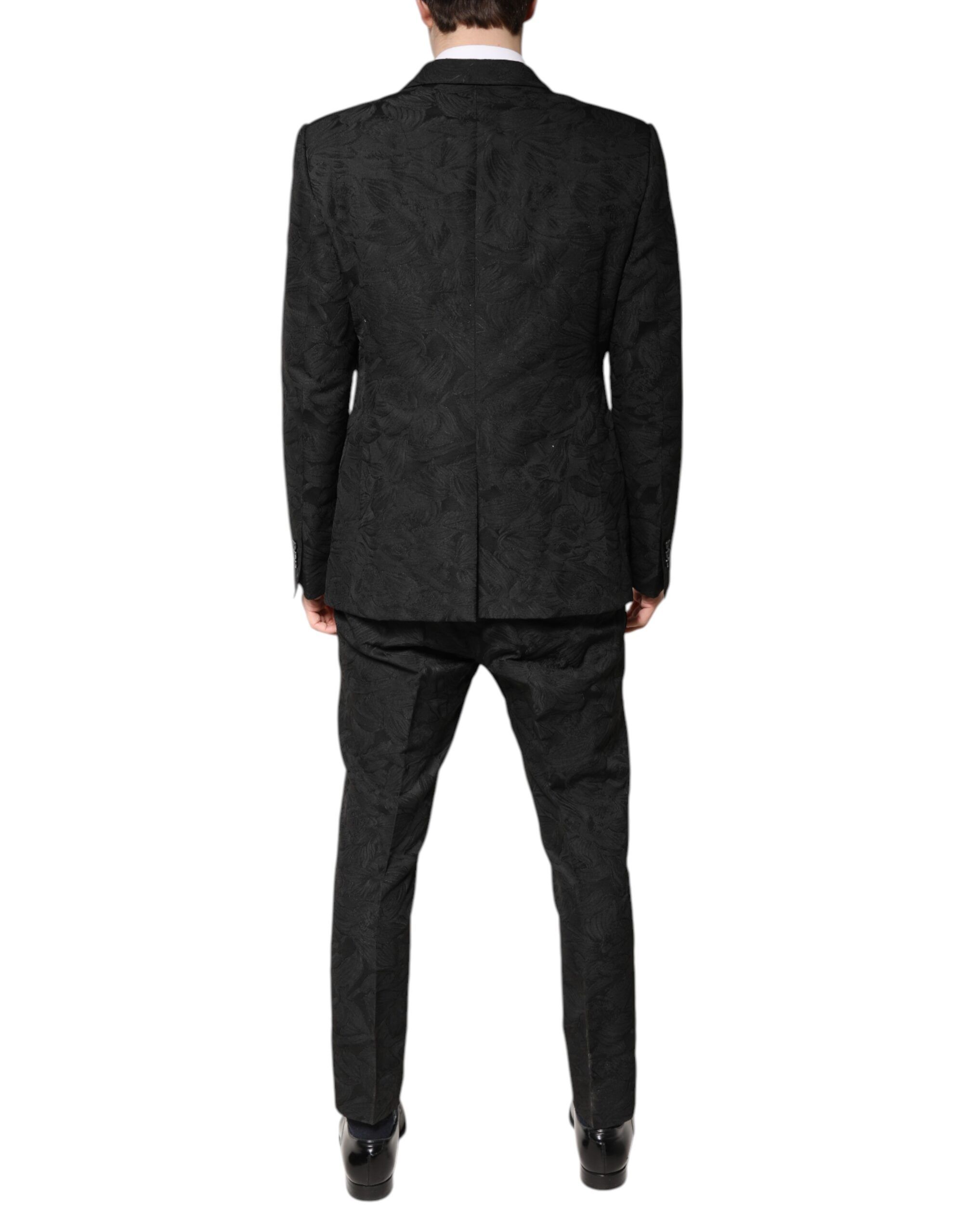 Polyester Floral Jacquard 2 Piece Men's Suit - Dolce & Gabbana - Modalova