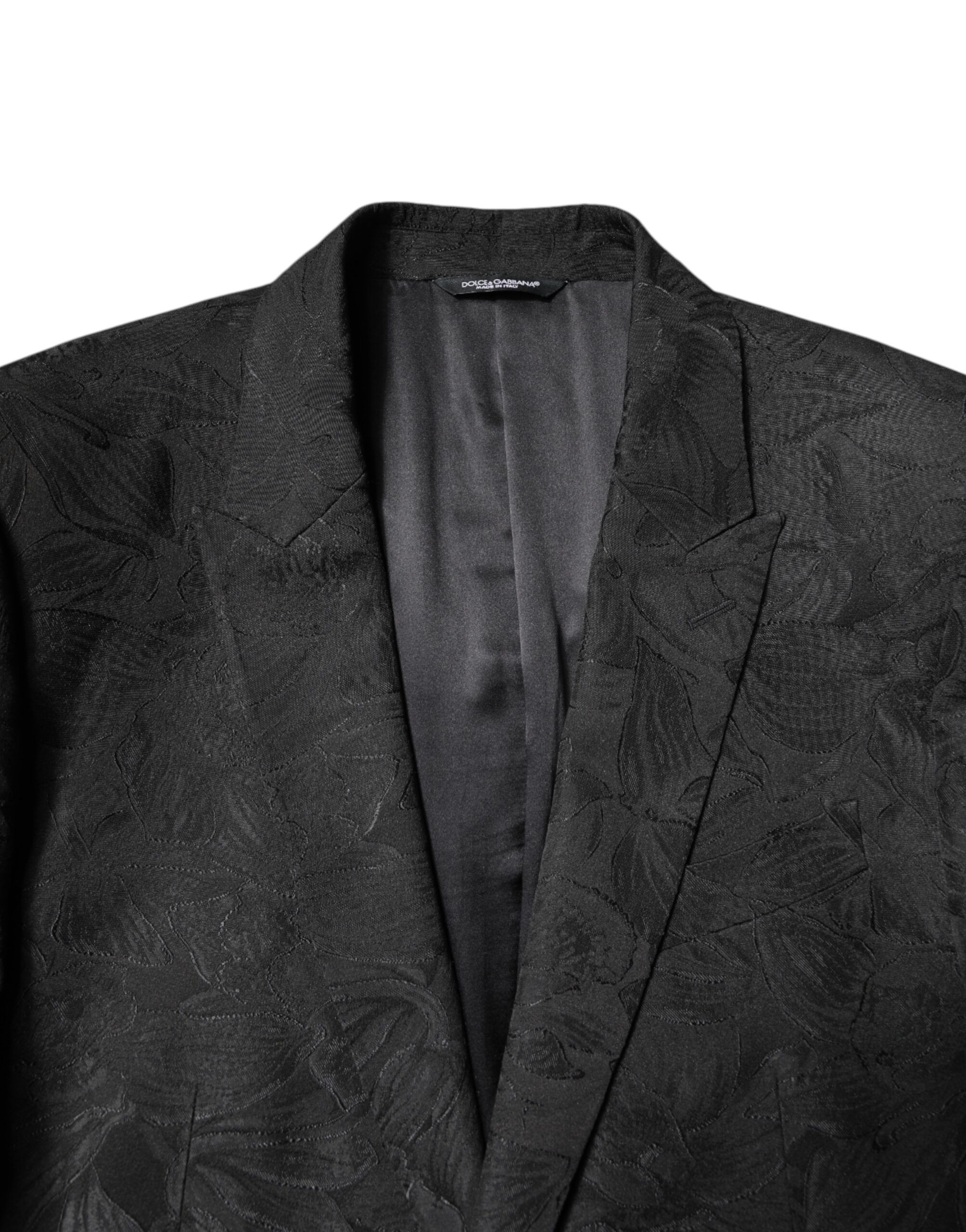 Polyester Floral Jacquard 2 Piece Men's Suit - Dolce & Gabbana - Modalova