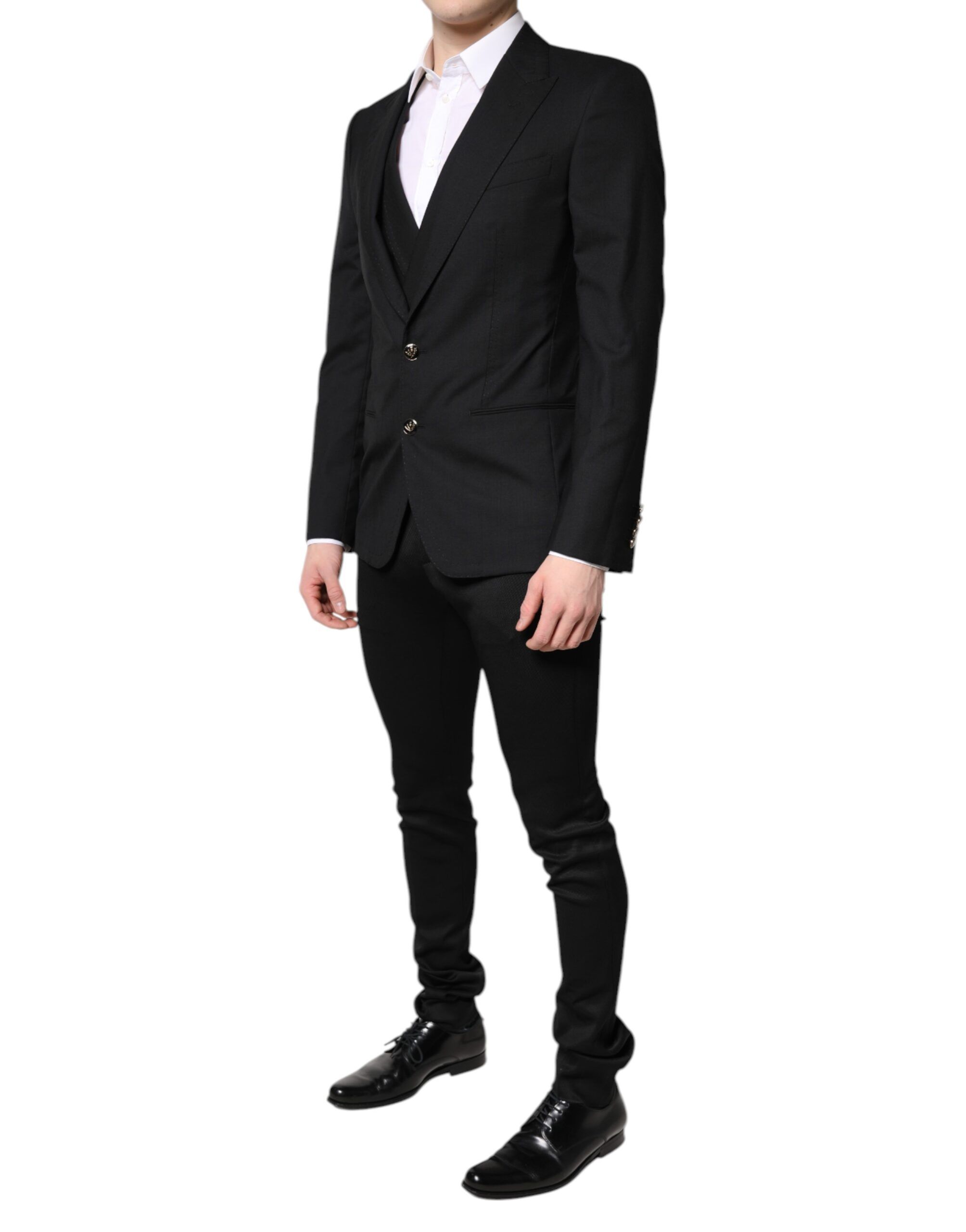Single Breasted Formal Blazer with Men's Vest - Dolce & Gabbana - Modalova