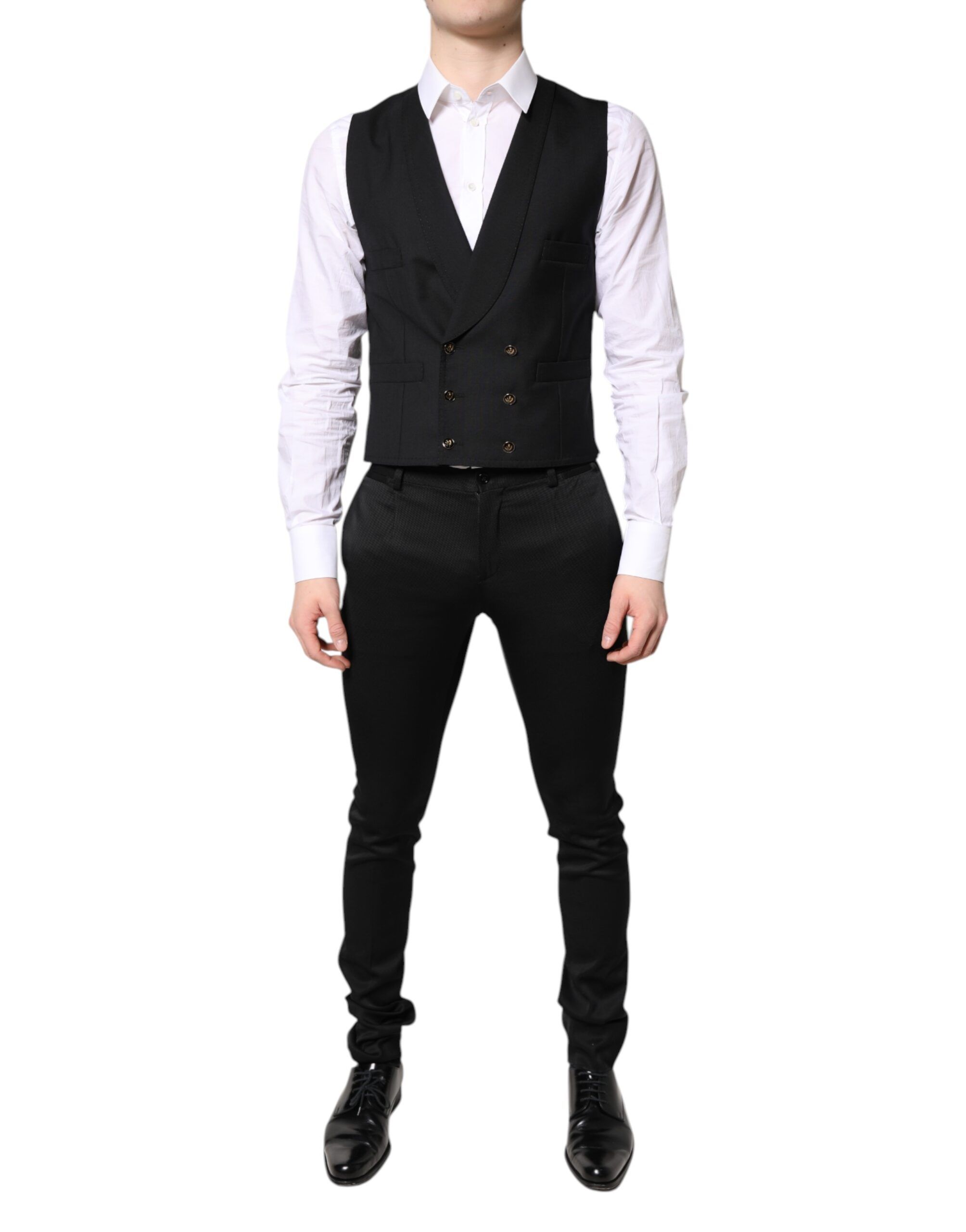 Single Breasted Formal Blazer with Men's Vest - Dolce & Gabbana - Modalova