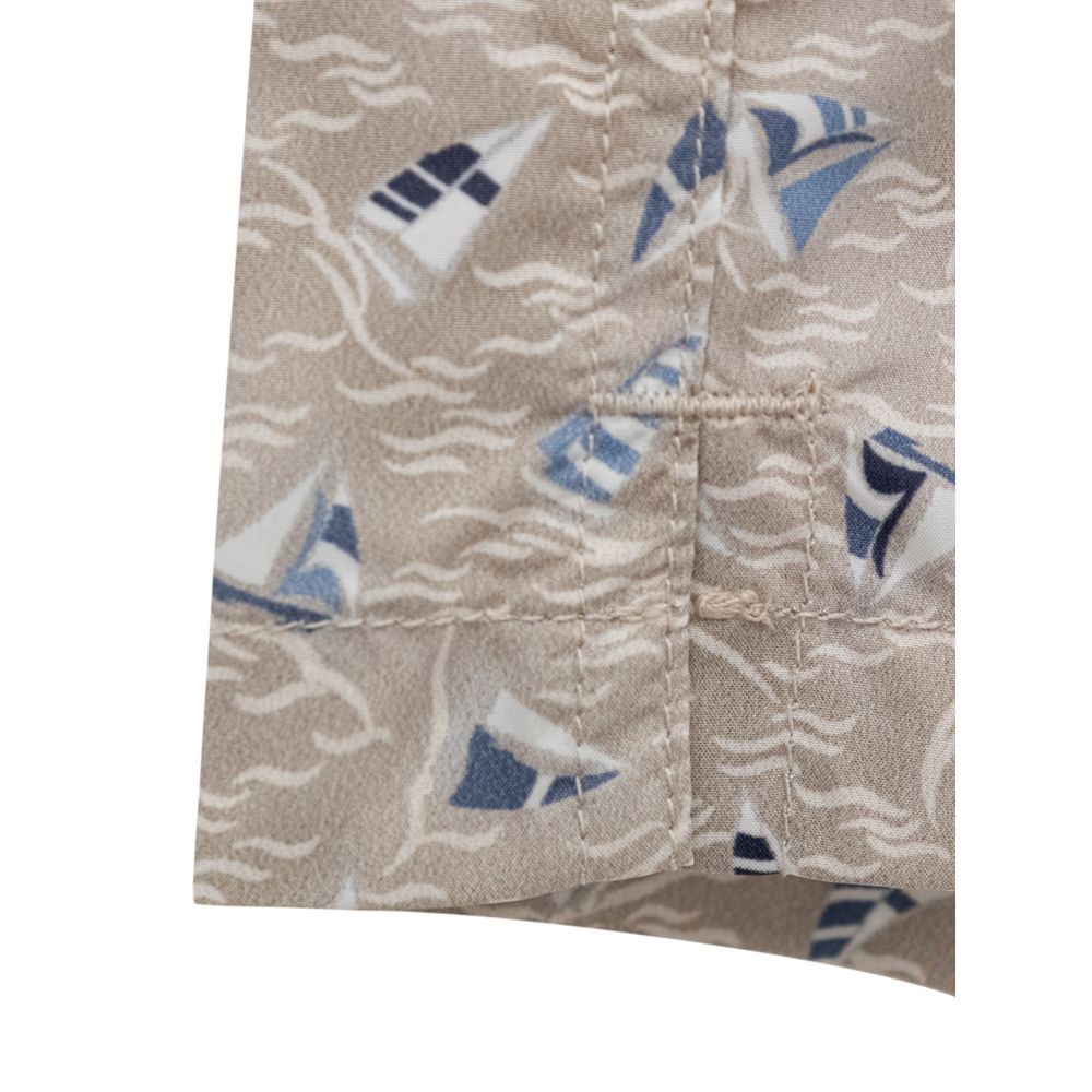 Polyester Swim Men's Shorts - Canali - Modalova