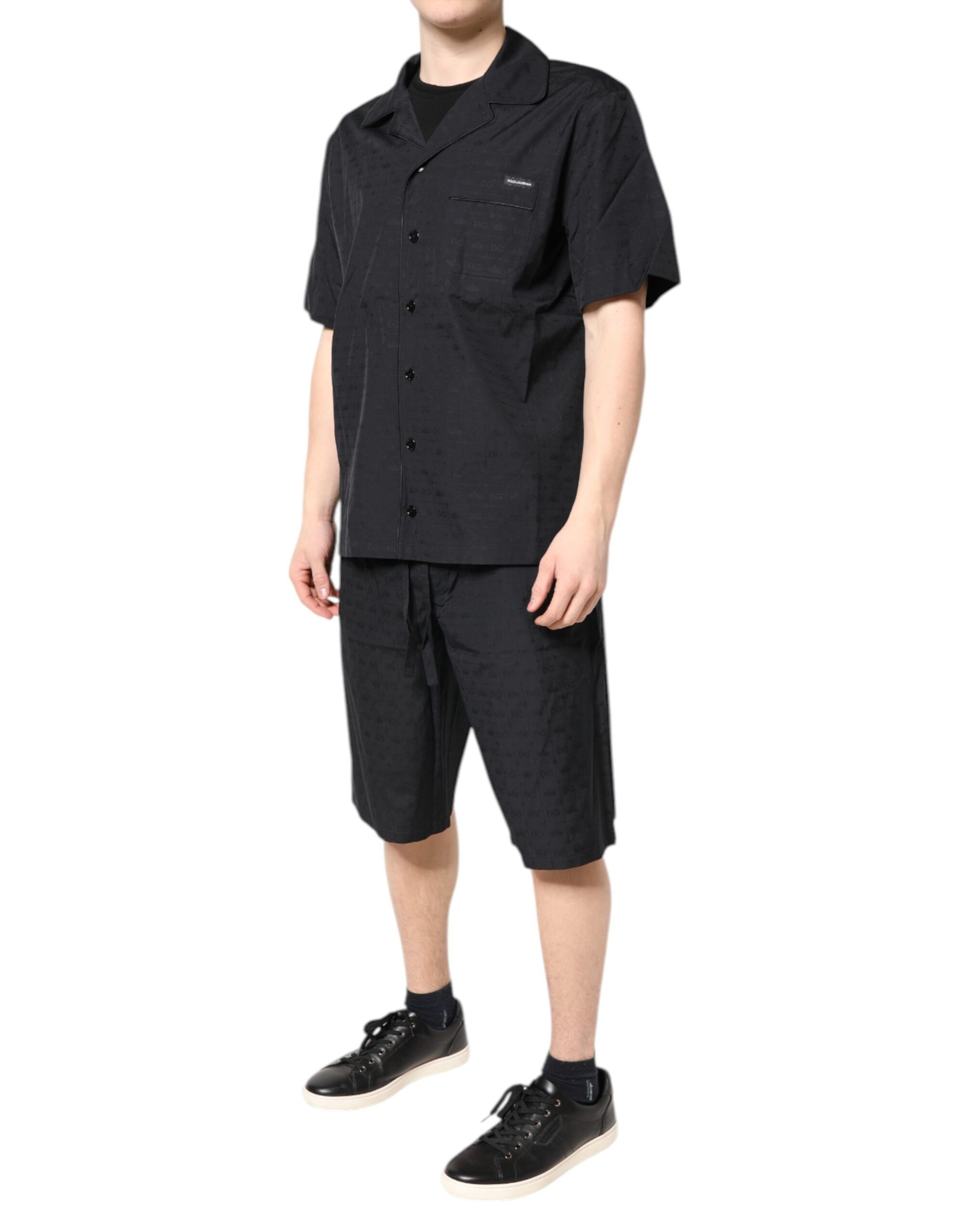 Cotton Men Pajama Set Men's Sleepwear - Dolce & Gabbana - Modalova