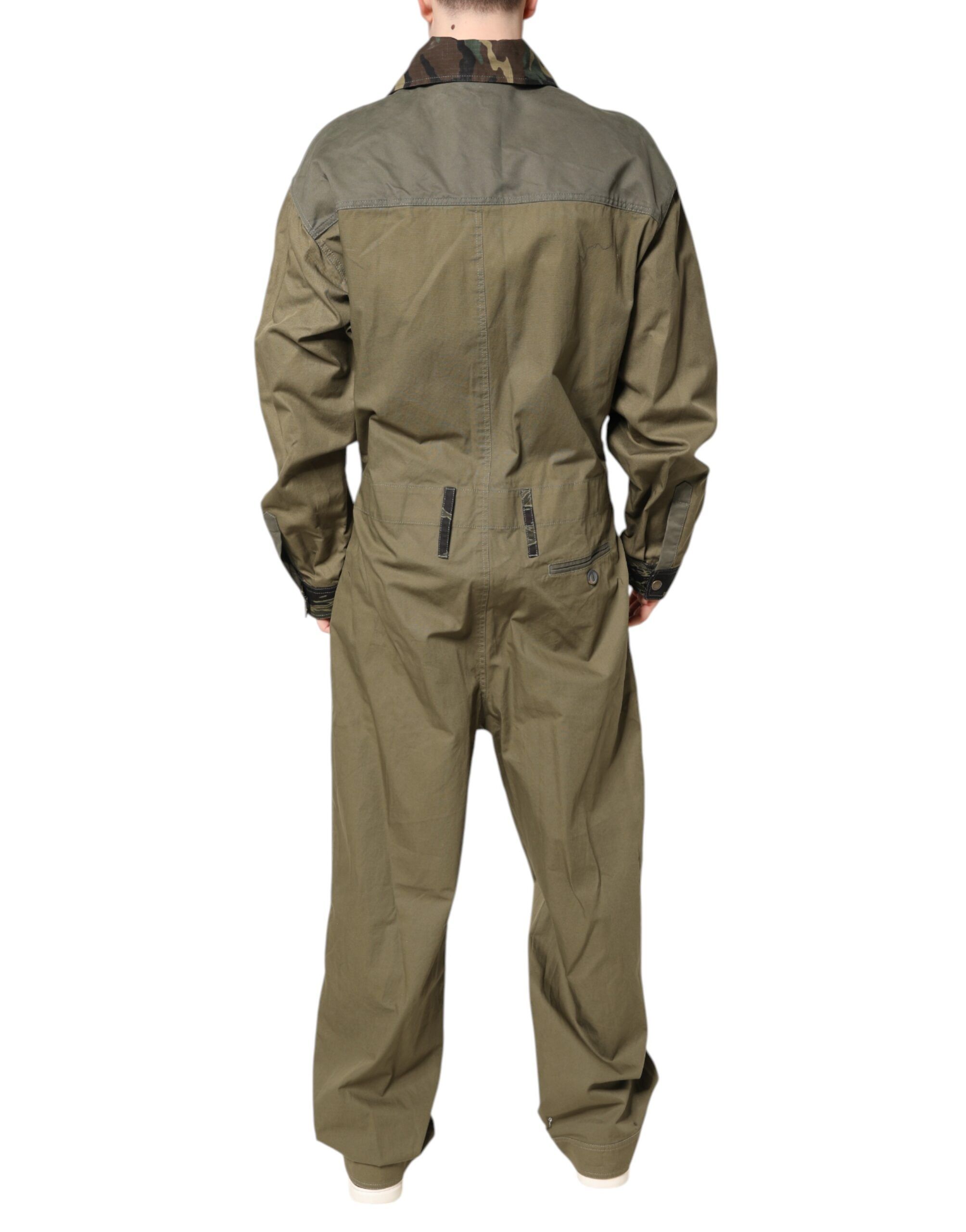 Cotton Stretch Shirt Pants Casual Men's Set - Dolce & Gabbana - Modalova