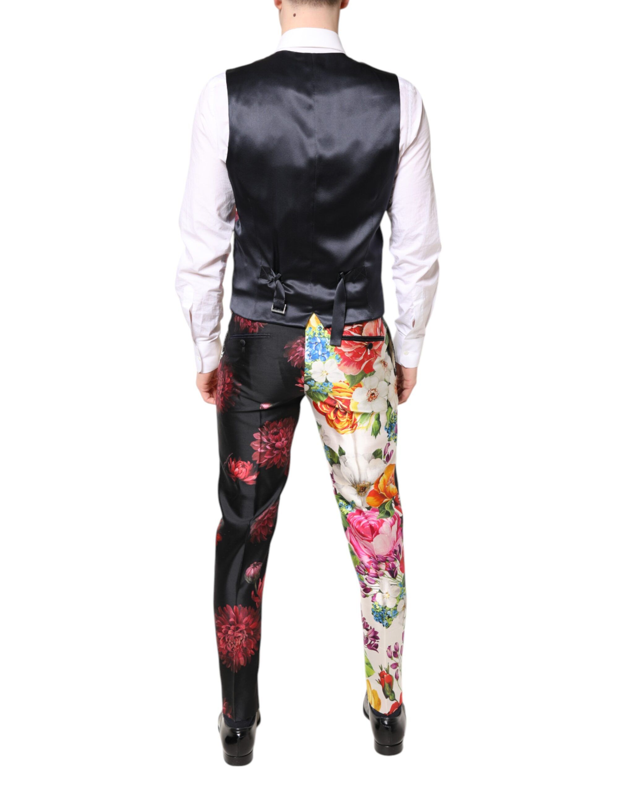 Floral SICILIA Silk 3 Piece Men's Suit - Dolce & Gabbana - Modalova