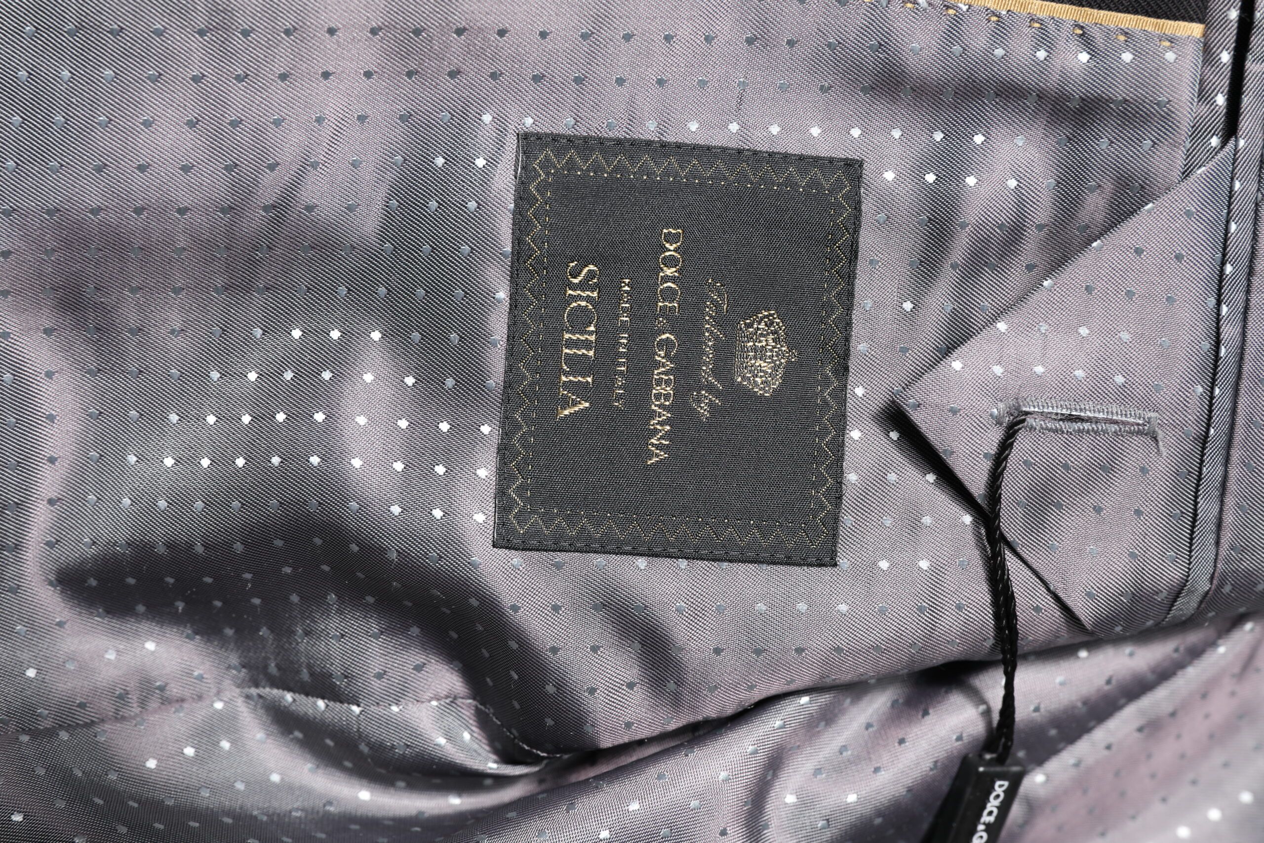 Striped SICILIA Formal 2 Piece Men's Suit - Dolce & Gabbana - Modalova