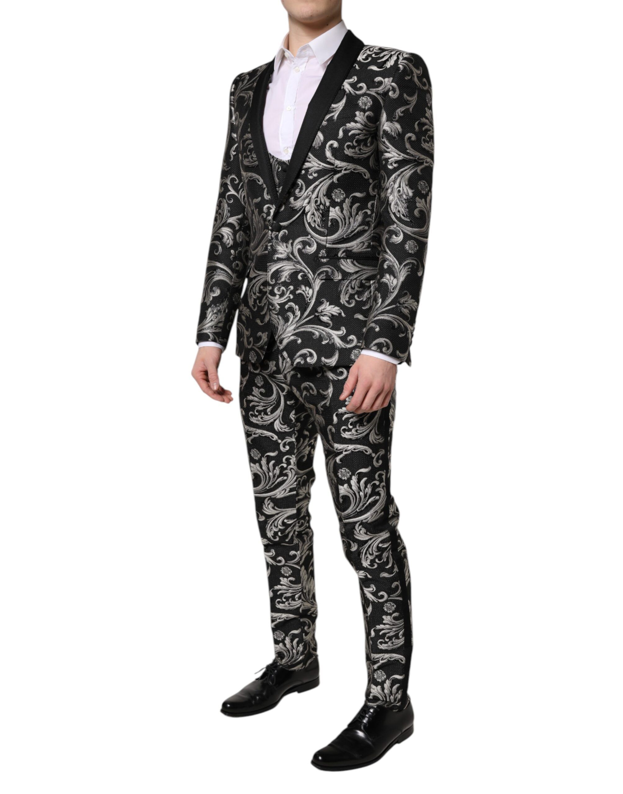 MARTINI Jacquard Men 3 Piece Men's Suit - Dolce & Gabbana - Modalova