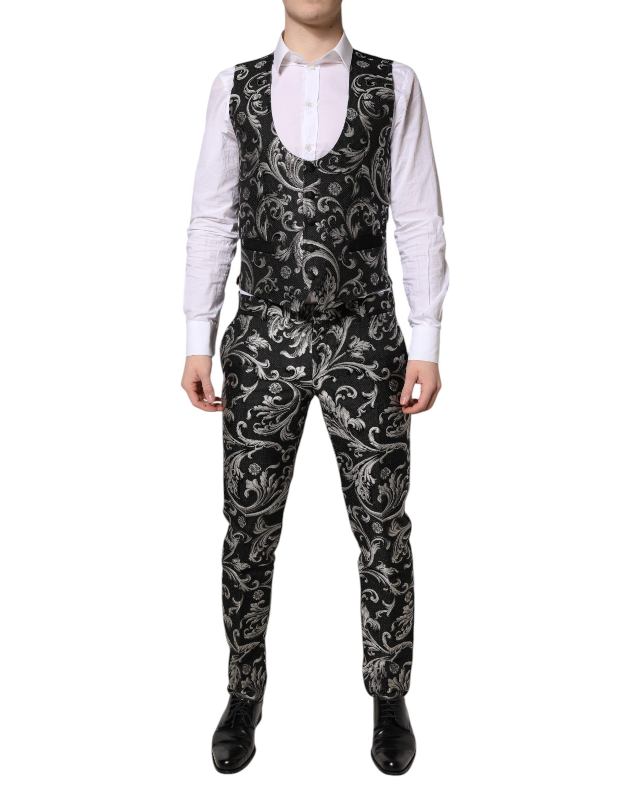 MARTINI Jacquard Men 3 Piece Men's Suit - Dolce & Gabbana - Modalova