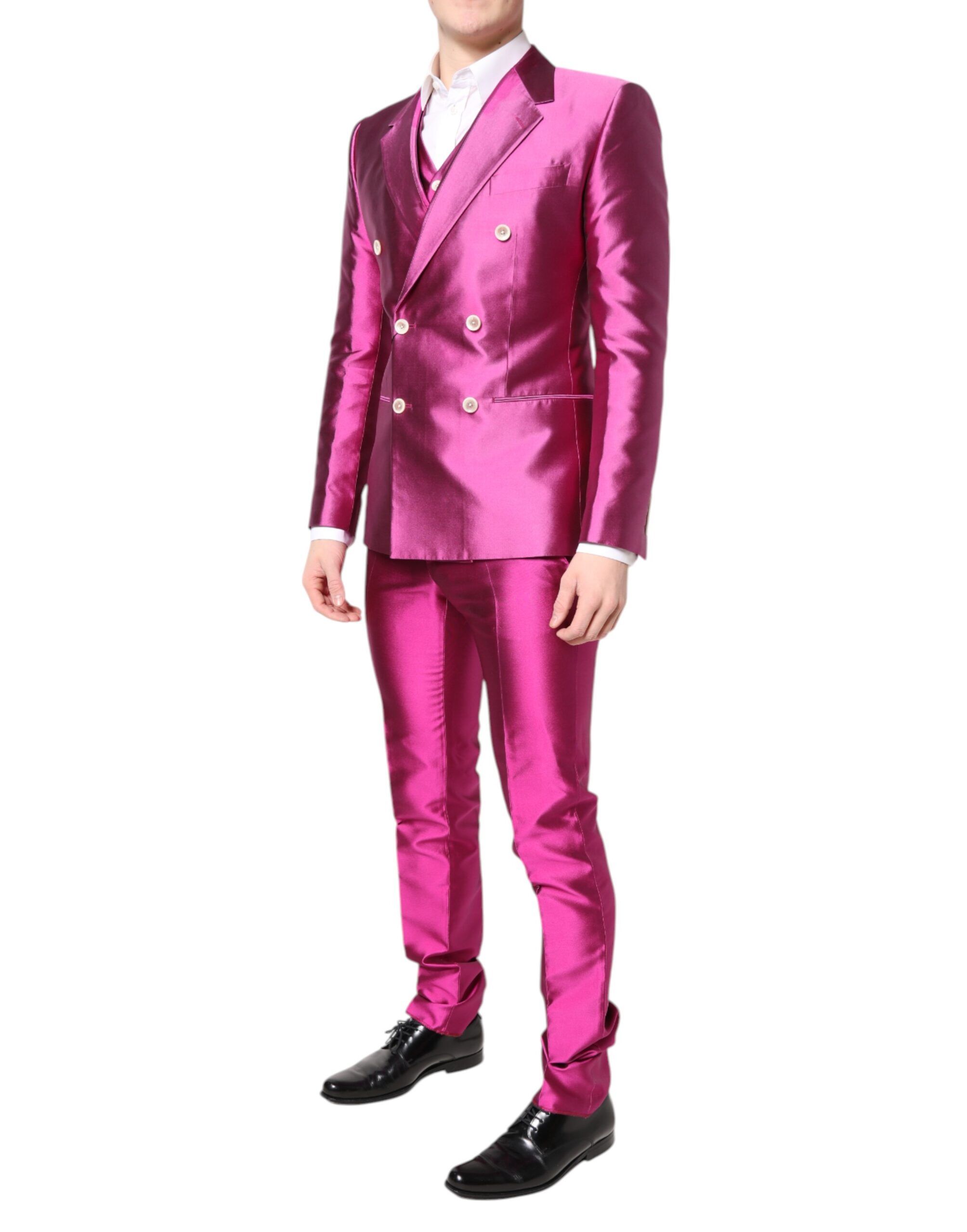 SICILIA Double Breasted 3 Piece Men's Suit (Pre-Owned) - Dolce & Gabbana - Modalova