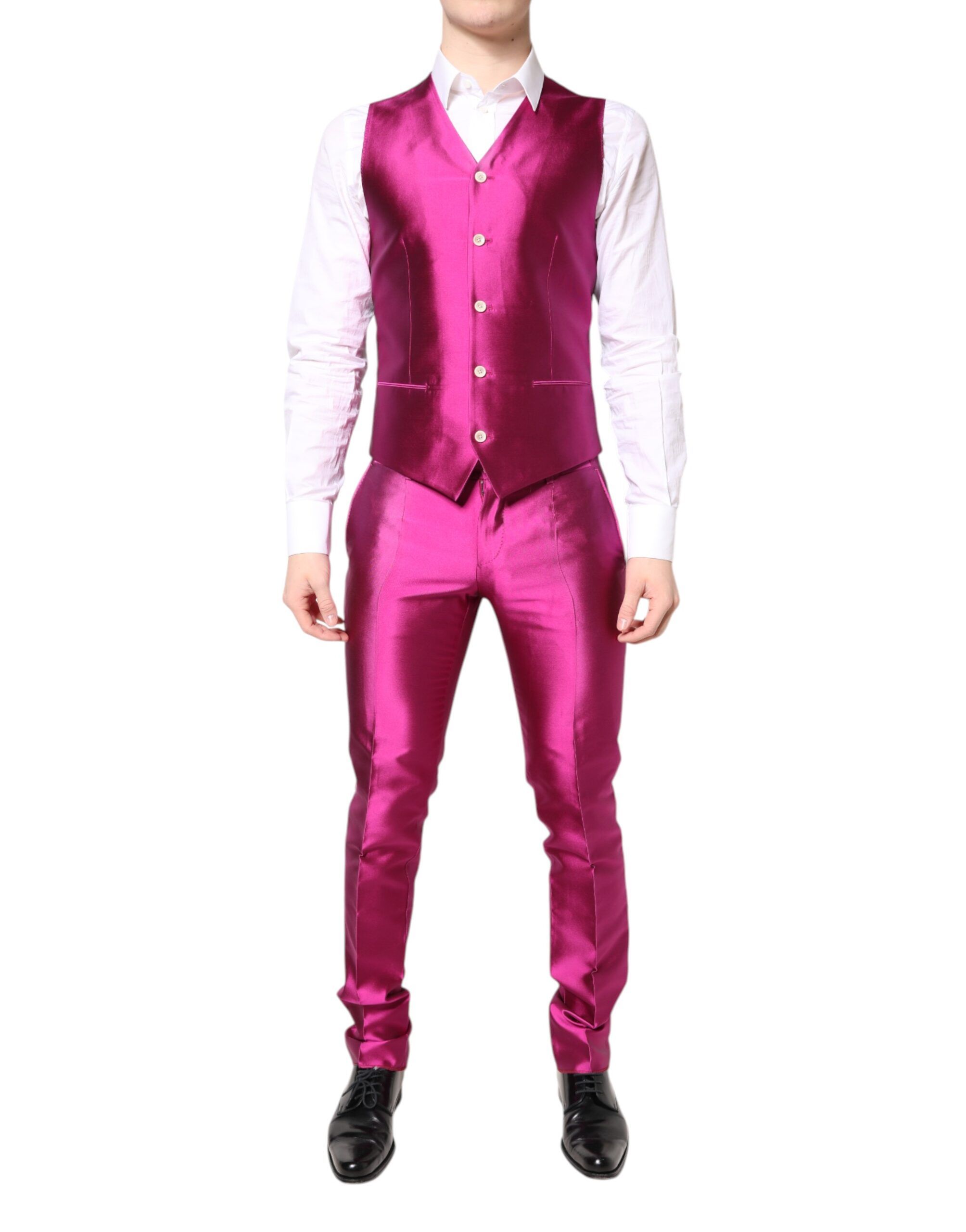 SICILIA Double Breasted 3 Piece Men's Suit (Pre-Owned) - Dolce & Gabbana - Modalova