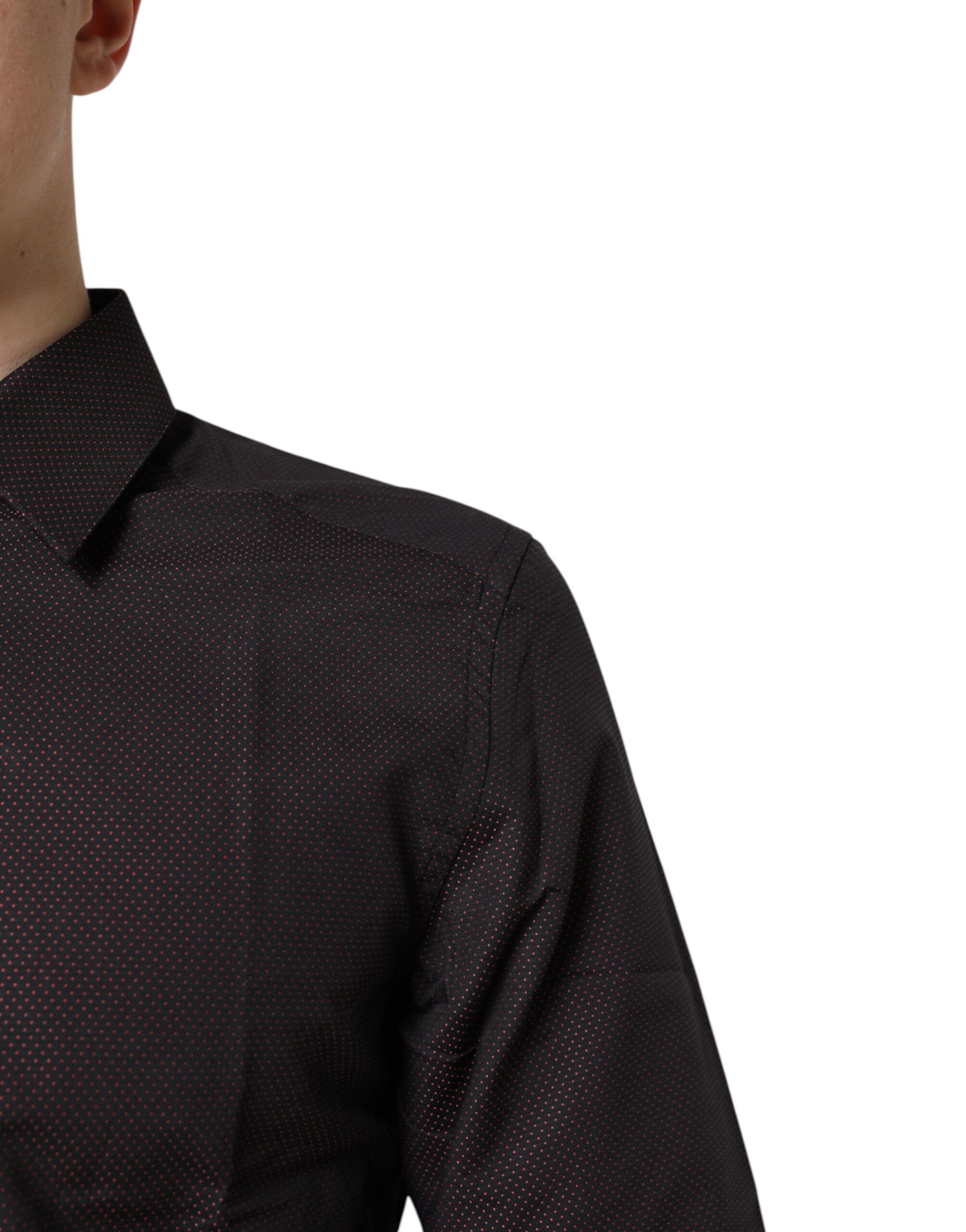 Jacquard Cotton GOLD Men Dress Men's Shirt - Dolce & Gabbana - Modalova