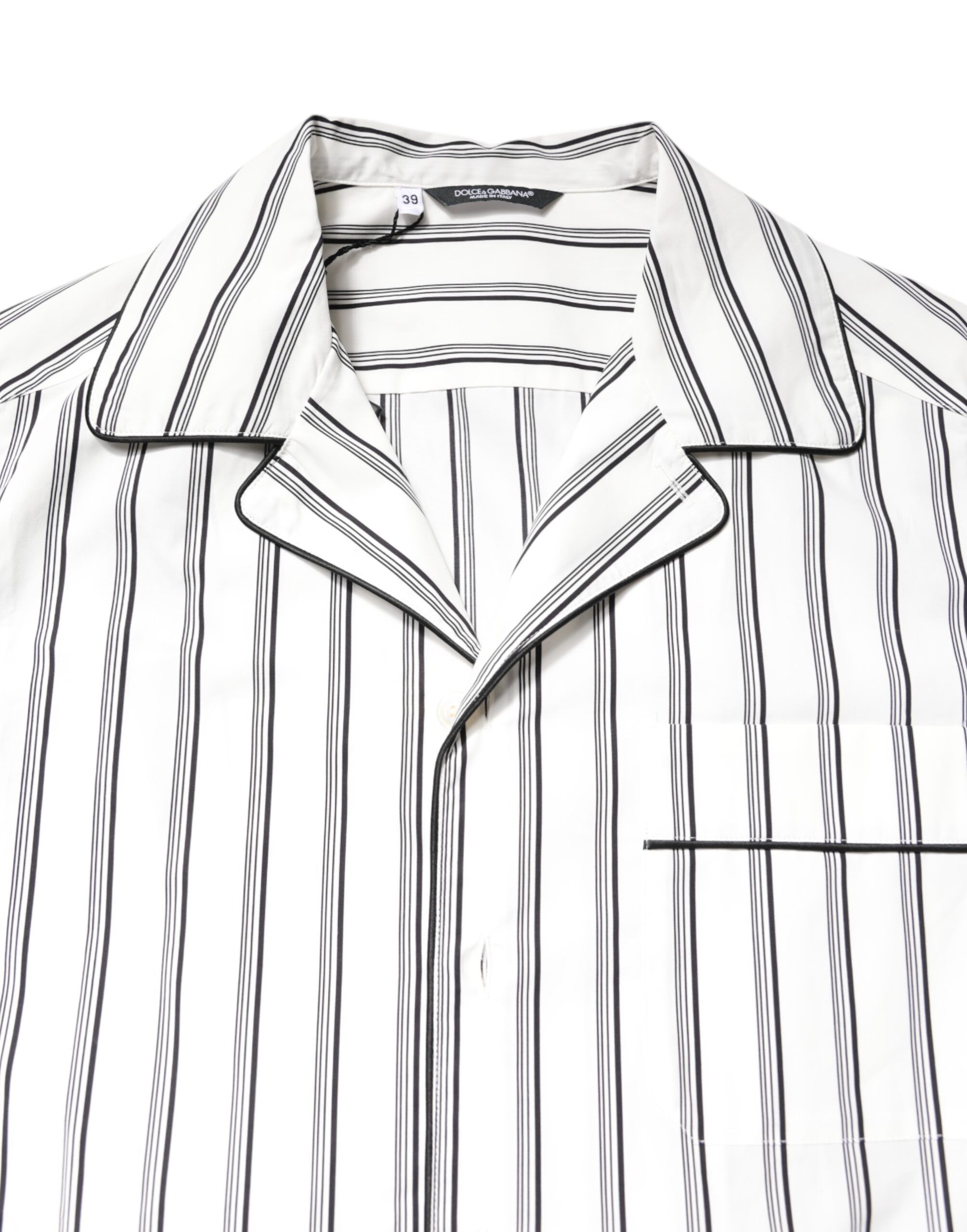 Stripes Lounge Pajama Sleepwear Men's Shirt - Dolce & Gabbana - Modalova