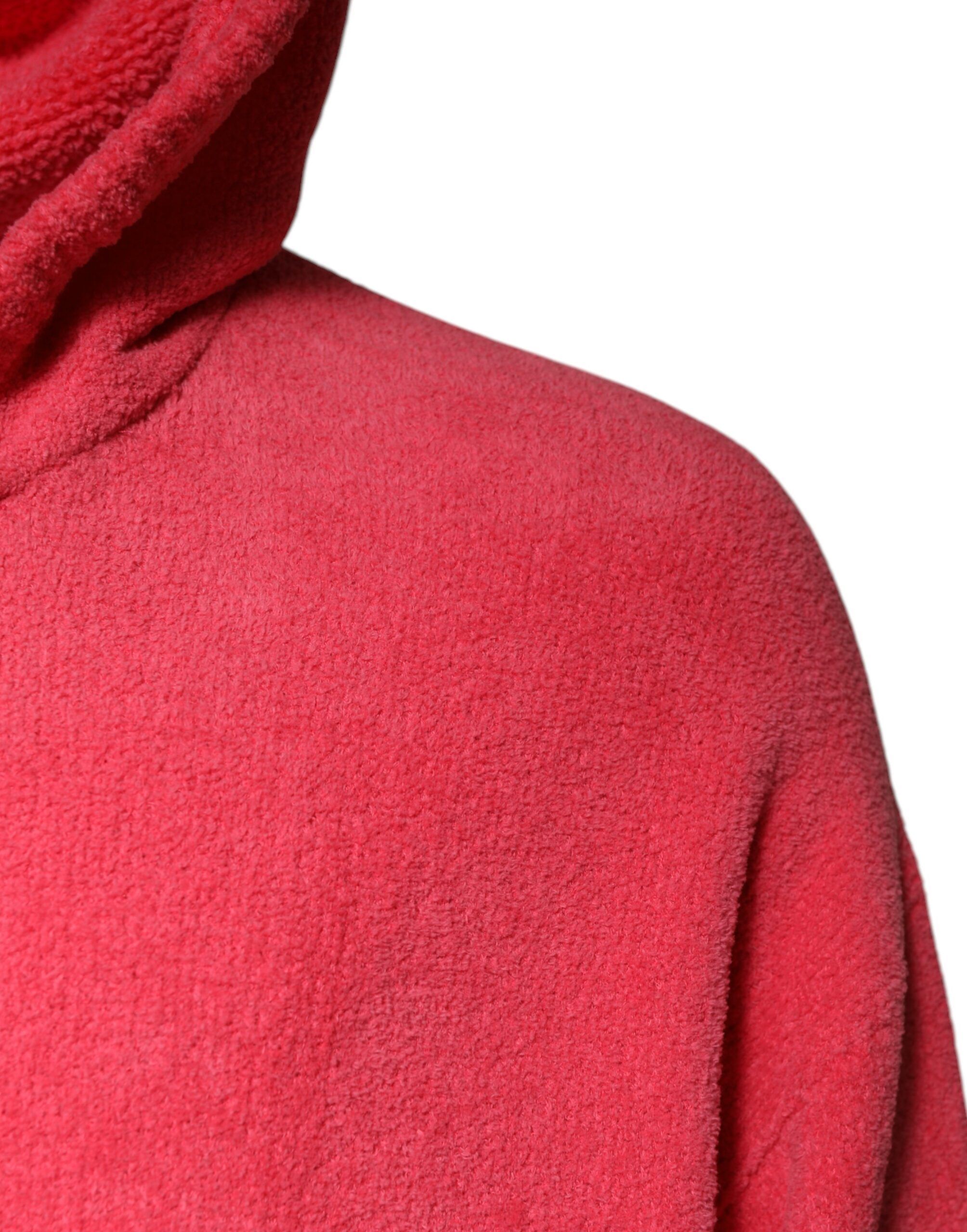 Cotton Knit Hooded Men Pullover Men's Sweater - Dolce & Gabbana - Modalova