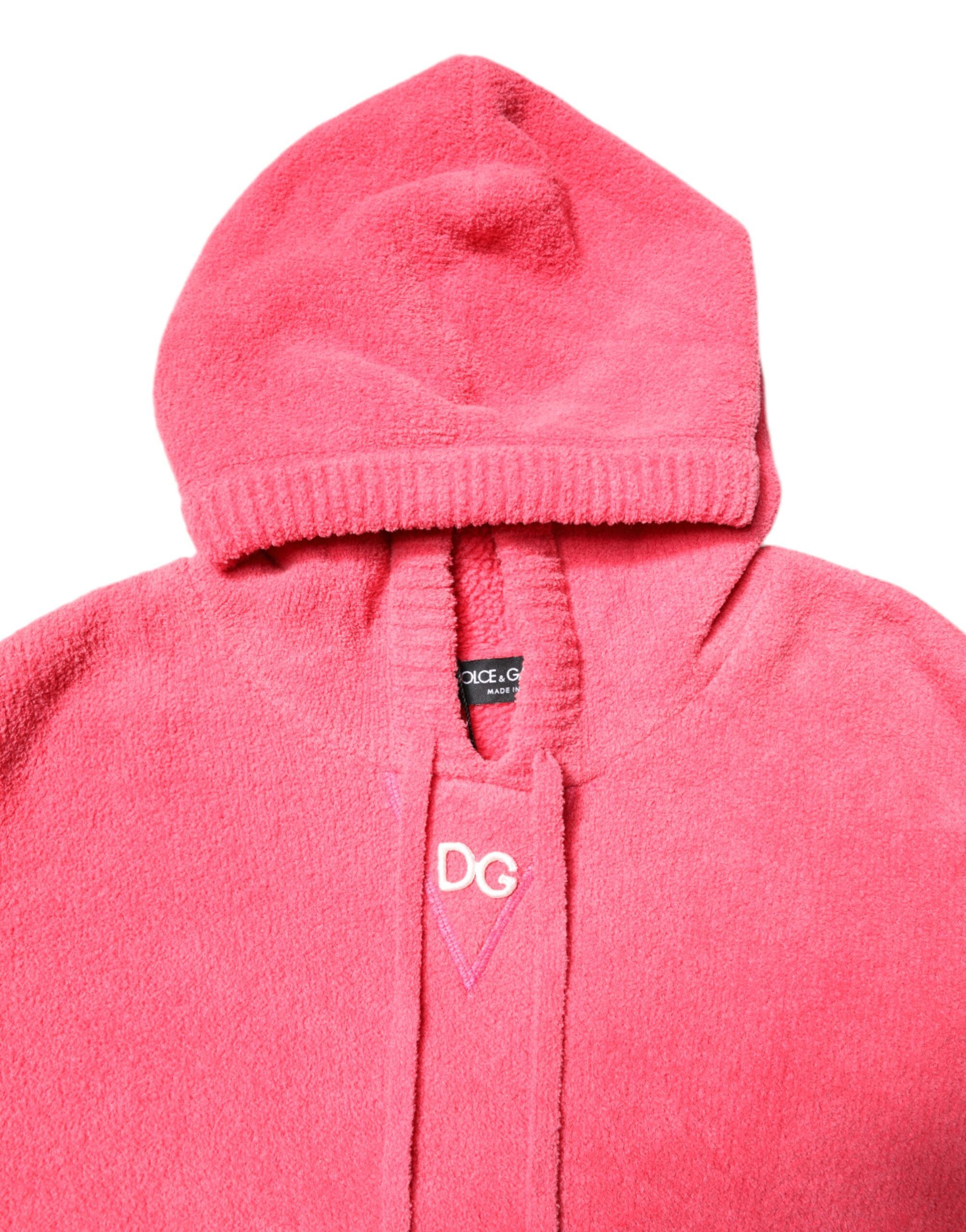 Cotton Knit Hooded Men Pullover Men's Sweater - Dolce & Gabbana - Modalova