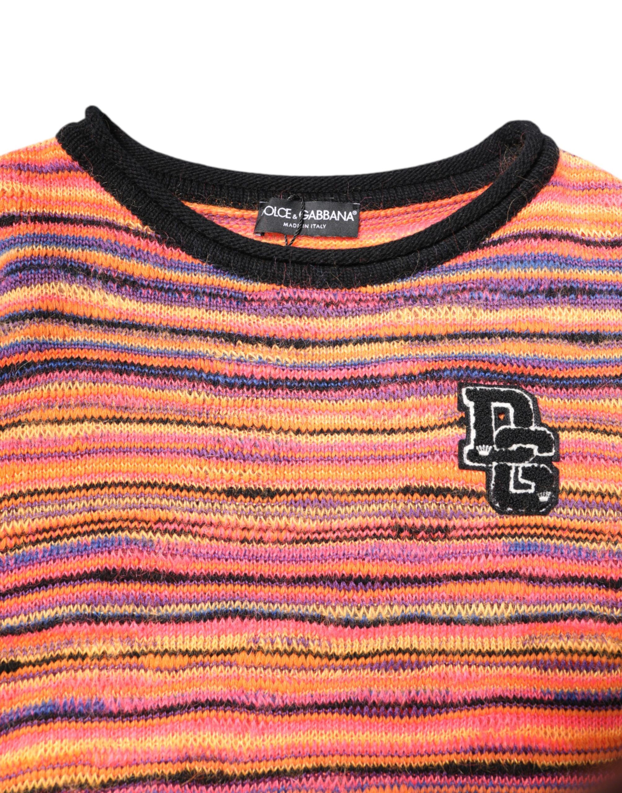 Wool DGLogo Knit Pullover Men's Sweater - Dolce & Gabbana - Modalova