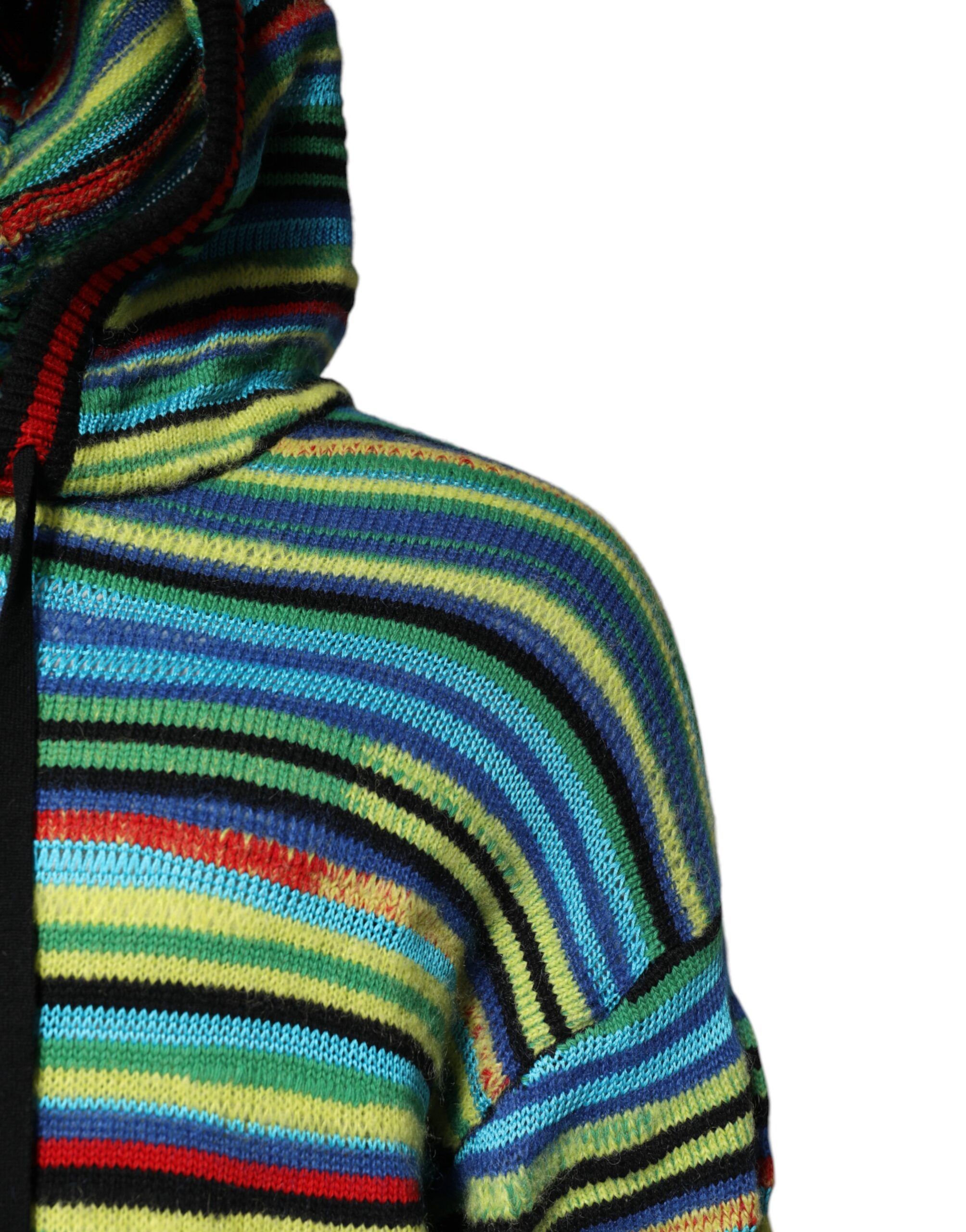 Cotton Hooded Pullover Men's Sweater - Dolce & Gabbana - Modalova