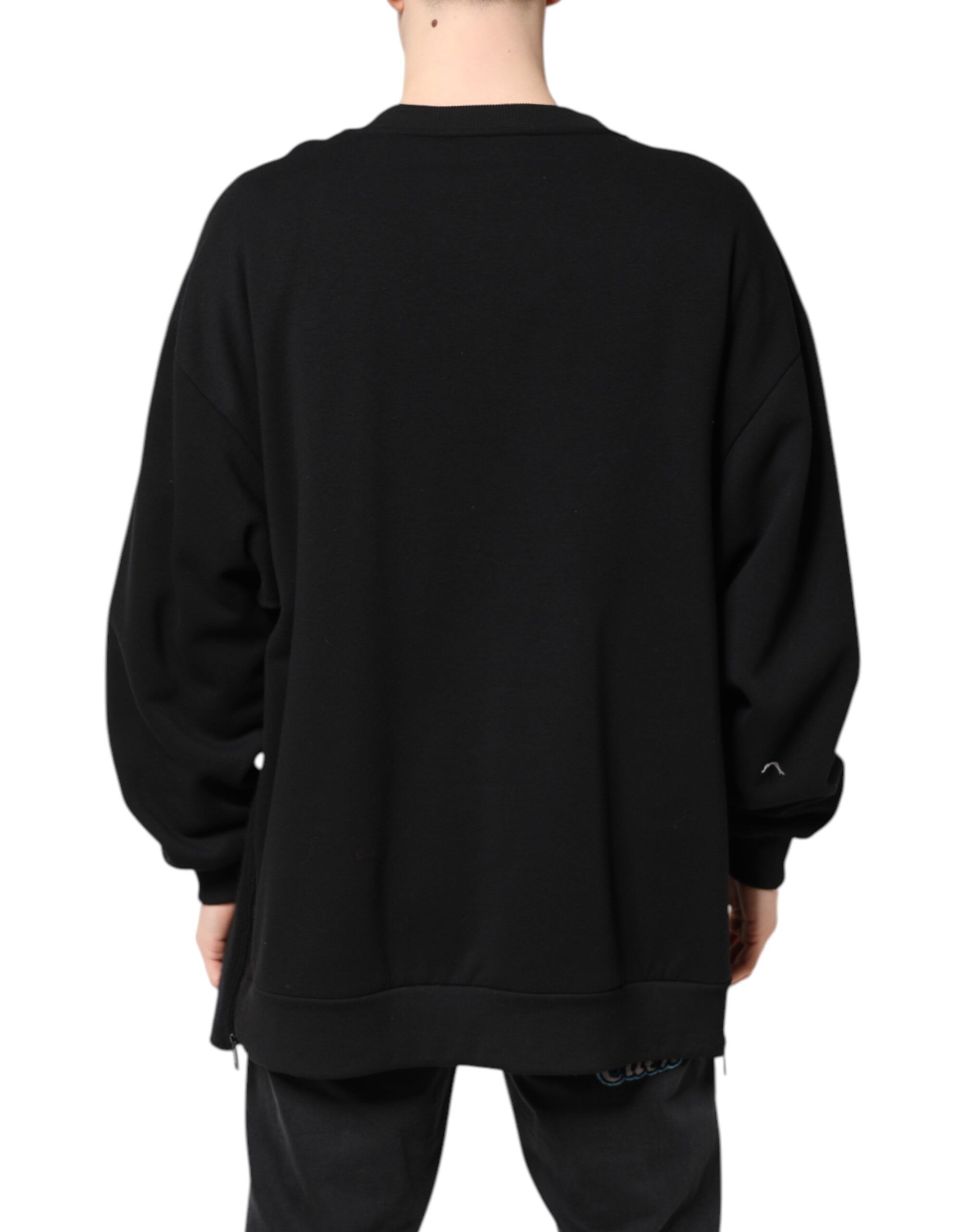 Cotton Logo Print Men Pullover Men's Sweater - Dolce & Gabbana - Modalova