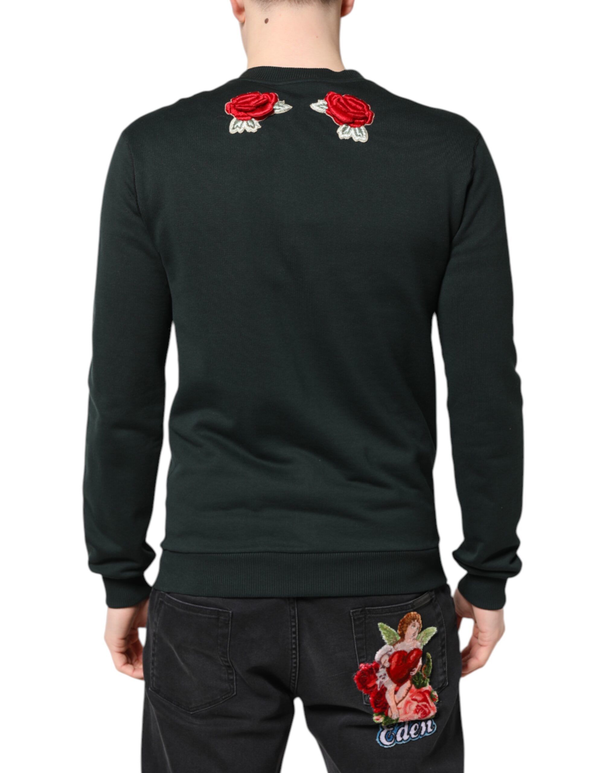 Sequined Embellished Pullover Men's Sweater - Dolce & Gabbana - Modalova