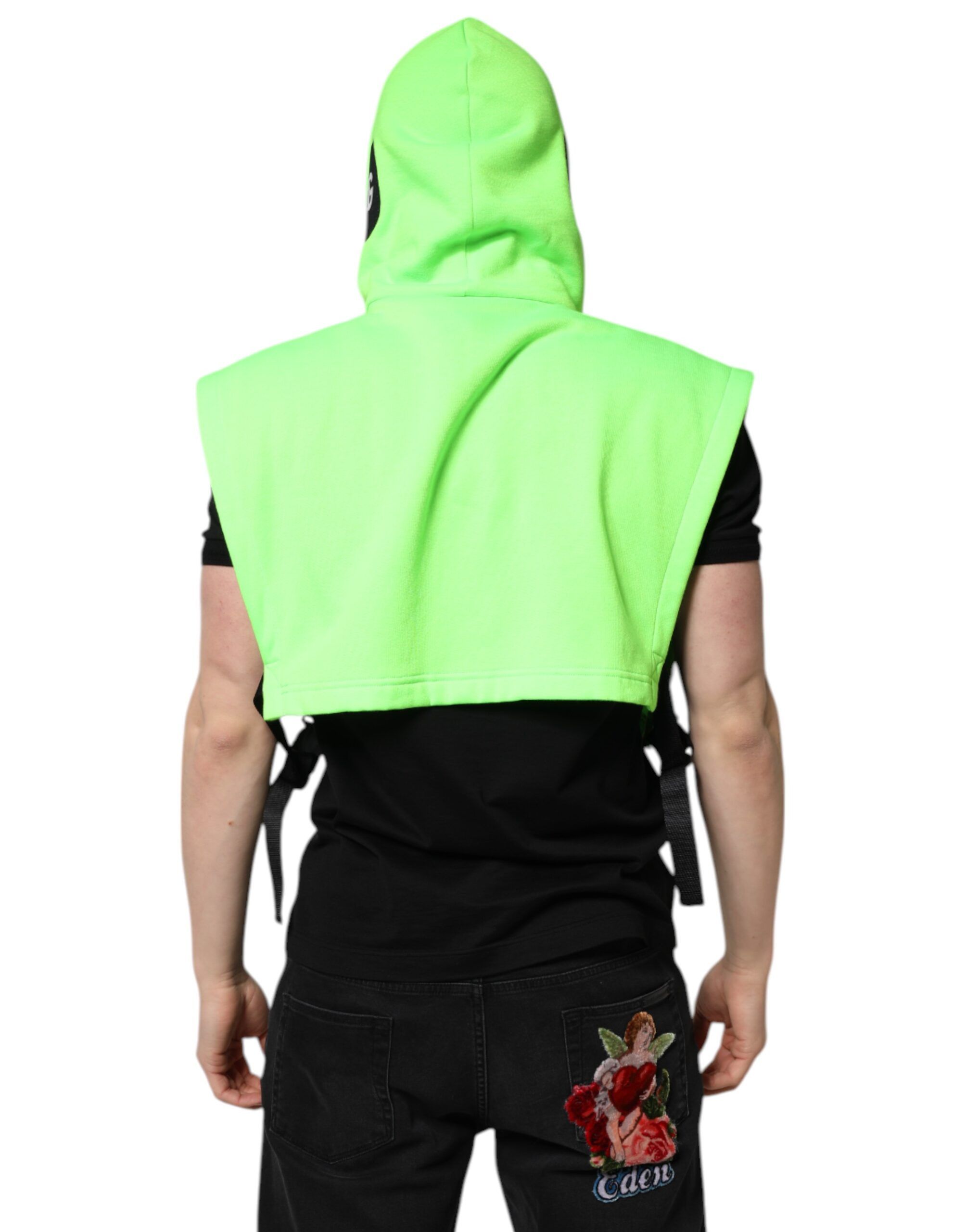 Polyester Hooded Sportswear Vest Men's Sweater (Pre-Owned) - Dolce & Gabbana - Modalova