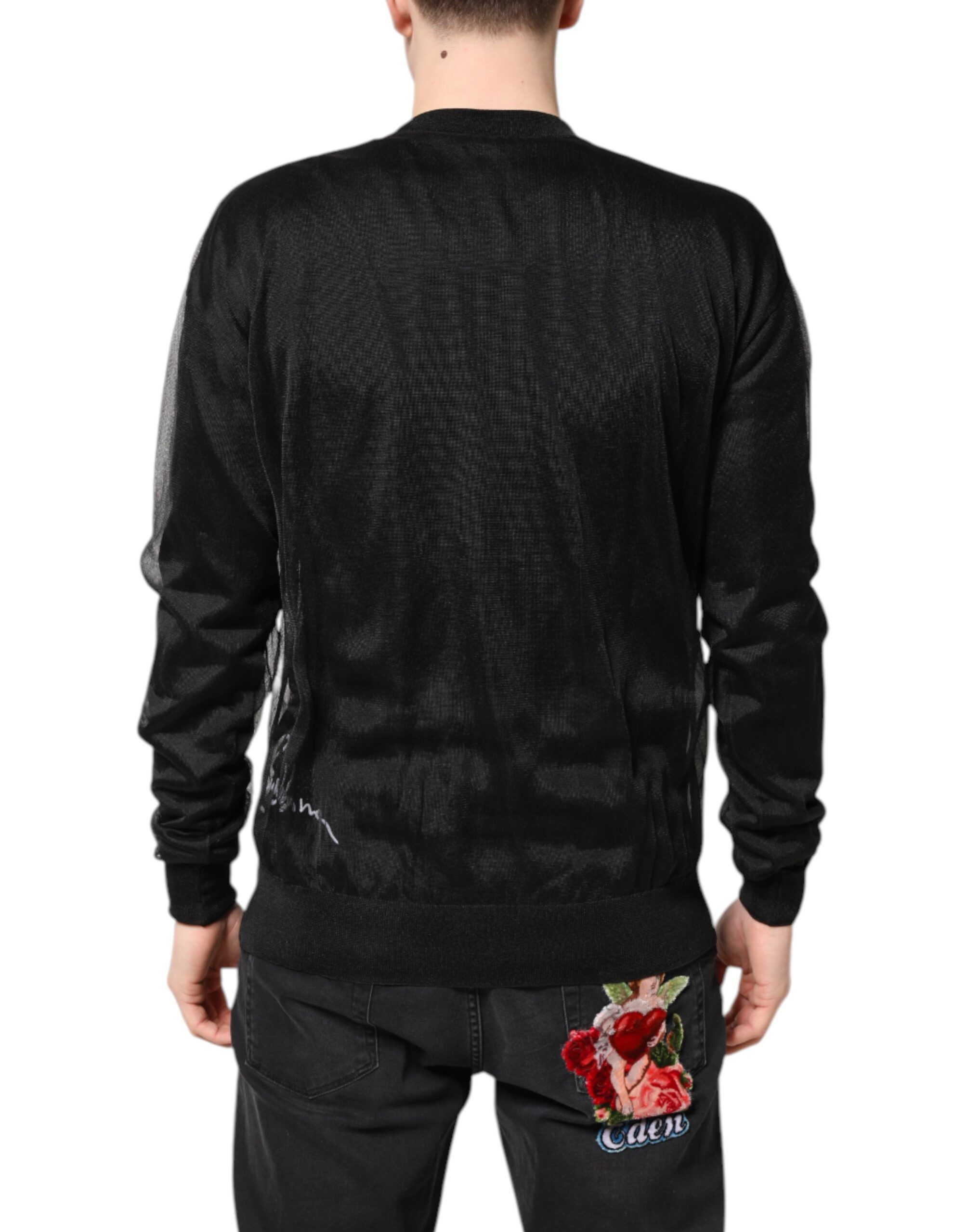 Logo Knitted Crewneck Pullover Men's Sweater (Pre-Owned) - Dolce & Gabbana - Modalova
