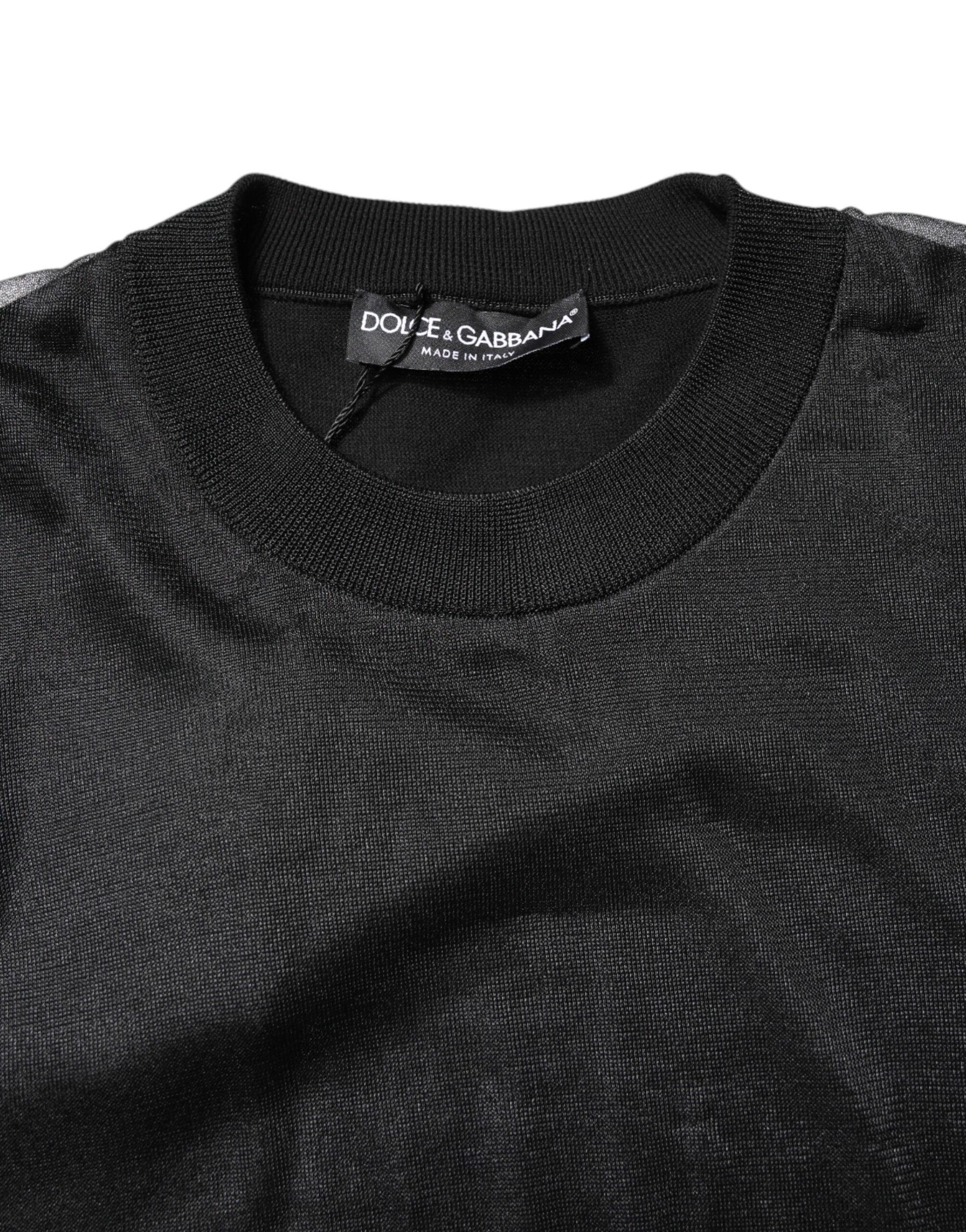 Logo Knitted Crewneck Pullover Men's Sweater (Pre-Owned) - Dolce & Gabbana - Modalova
