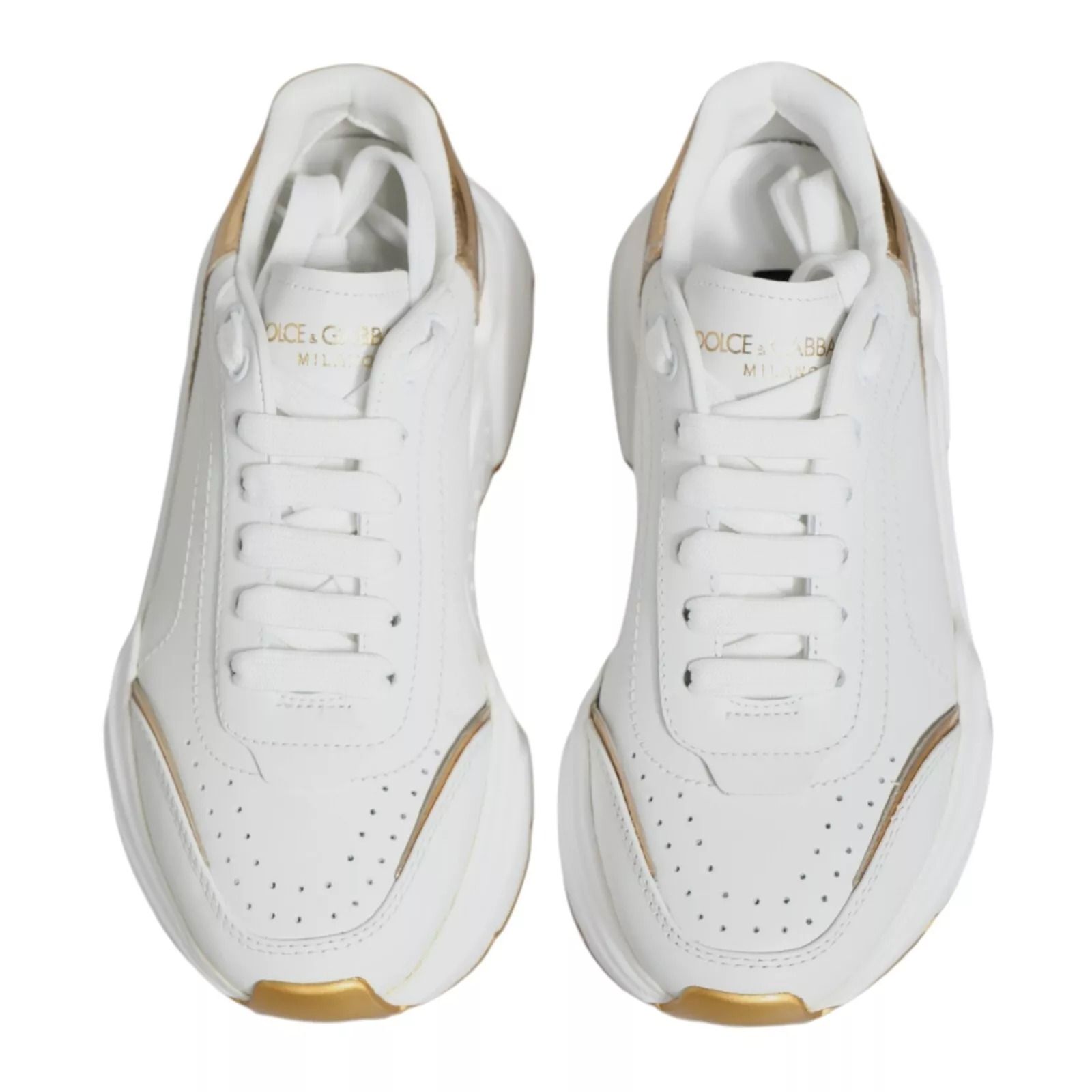 Gold Daymaster Low Top Sneakers Women's Shoes (Pre-Owned) - Dolce & Gabbana - Modalova