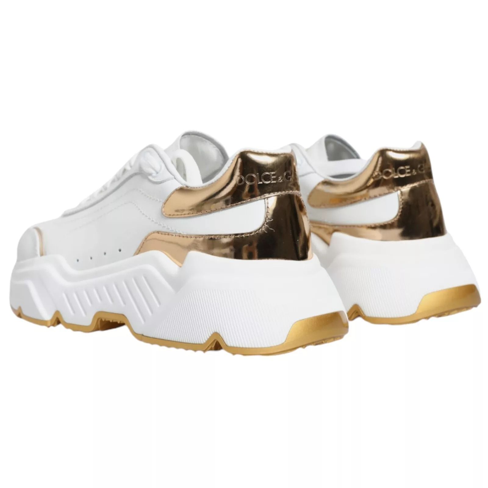 Gold Daymaster Low Top Sneakers Women's Shoes (Pre-Owned) - Dolce & Gabbana - Modalova