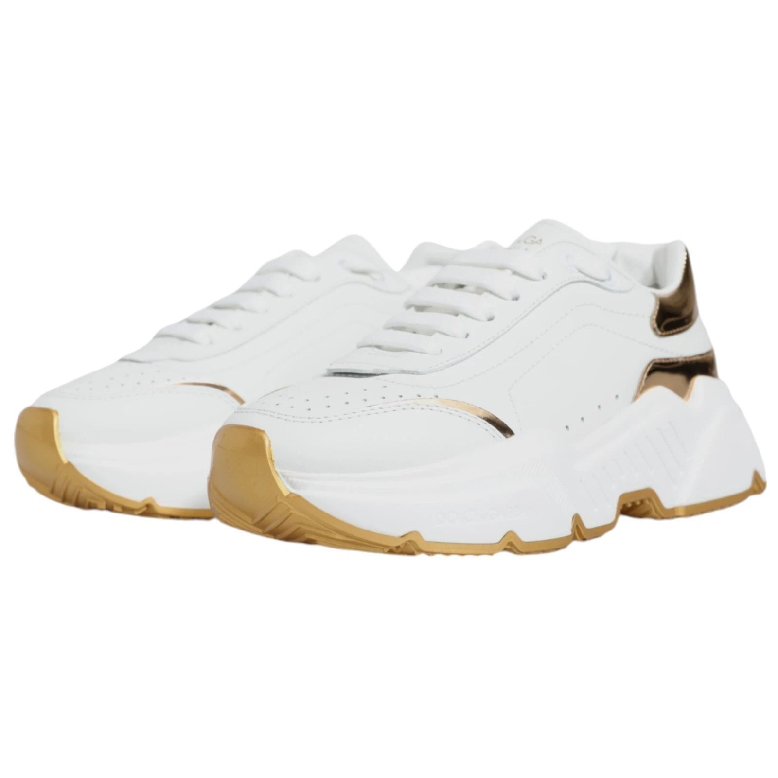 Gold Daymaster Low Top Sneakers Women's Shoes (Pre-Owned) - Dolce & Gabbana - Modalova