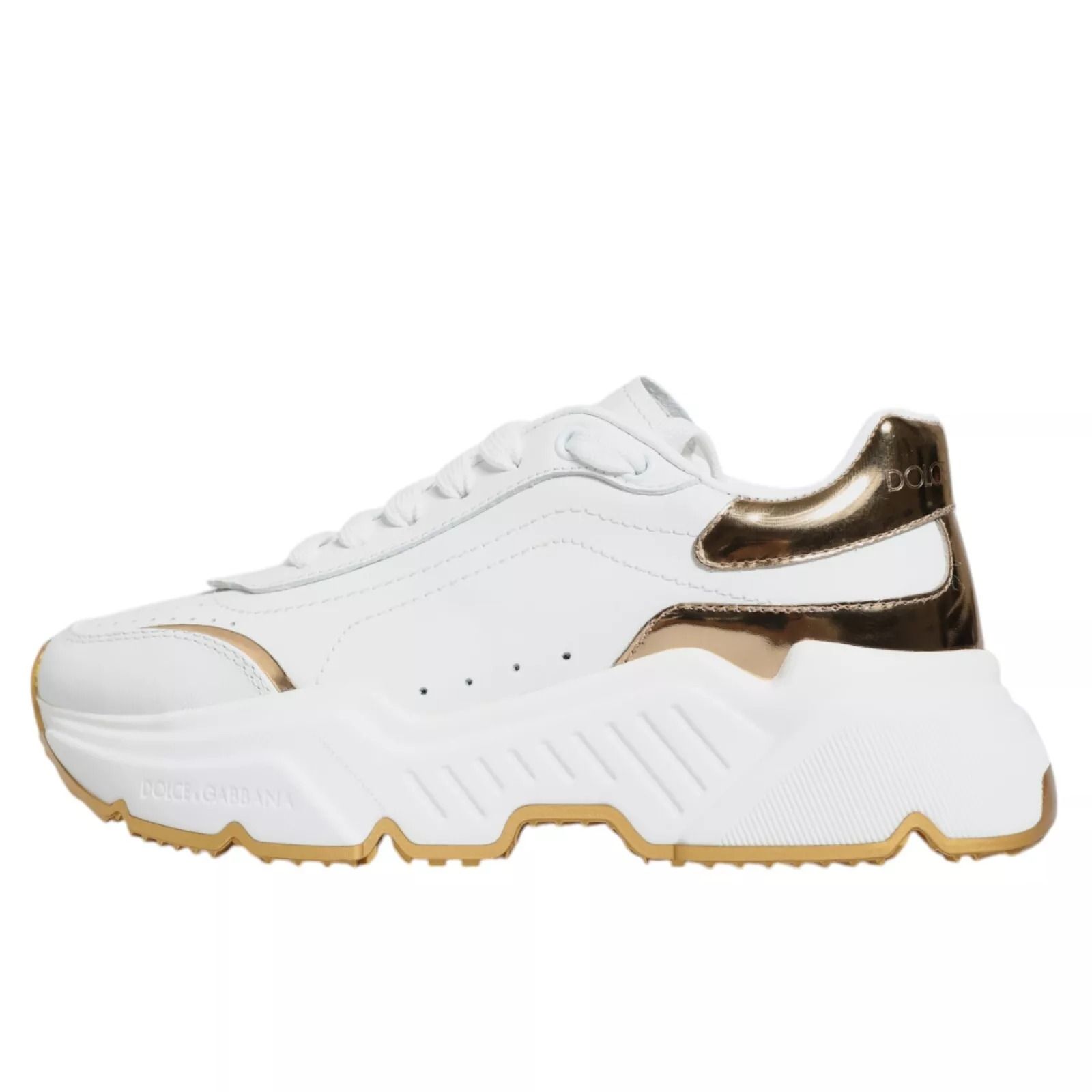 Gold Daymaster Low Top Sneakers Women's Shoes (Pre-Owned) - Dolce & Gabbana - Modalova