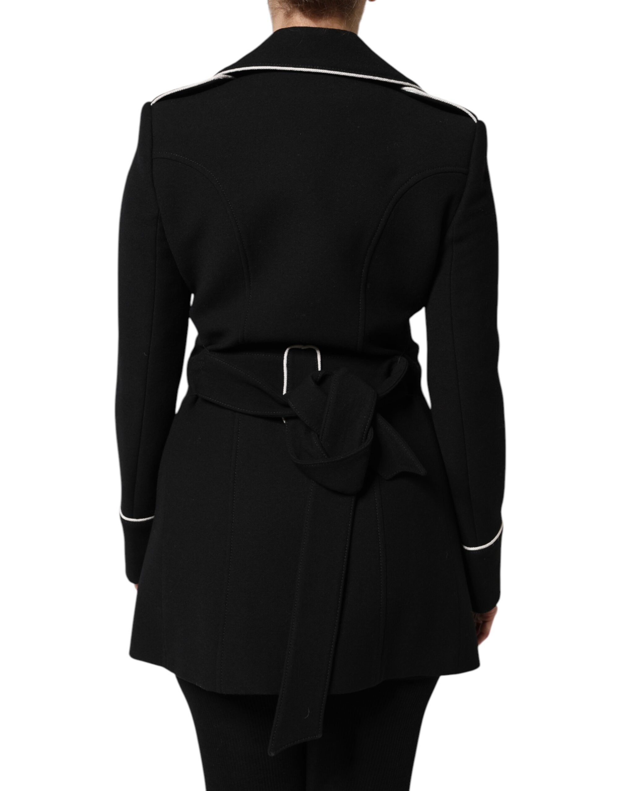 Wool Double Breasted Blazer Women's Jacket - Dolce & Gabbana - Modalova