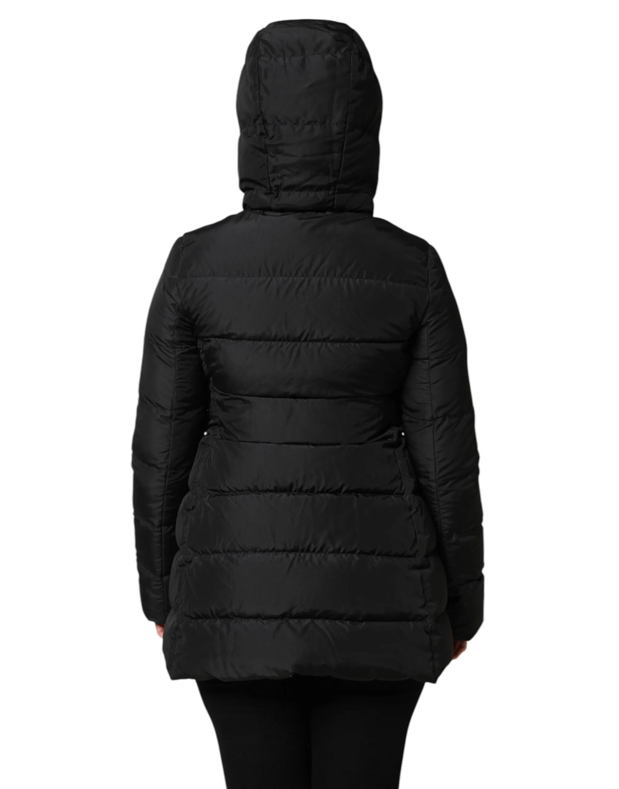 Puffer Hooded Zip Reversible Women's Jacket (Pre-Owned) - Dolce & Gabbana - Modalova