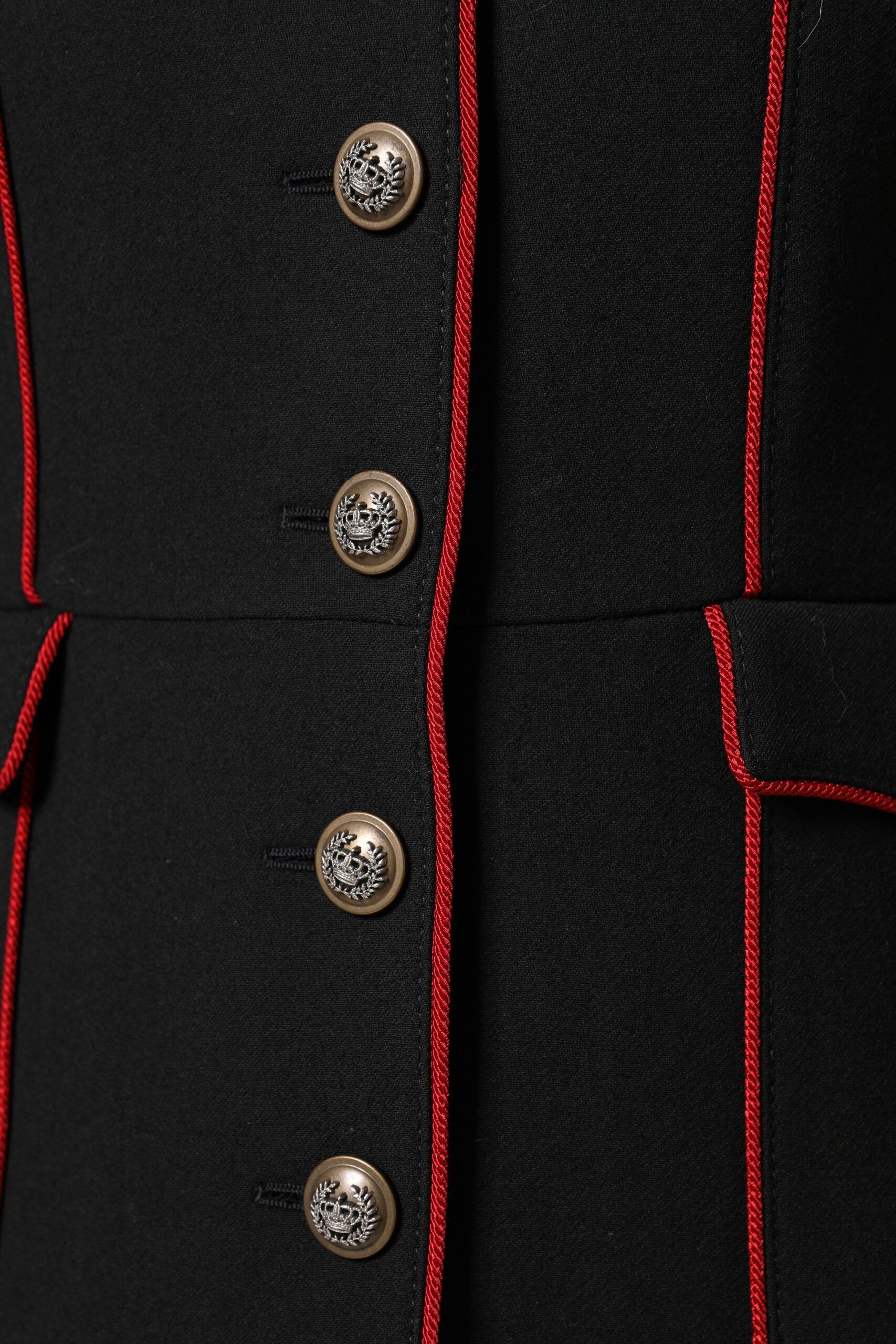 Wool Single Breasted Trench Coat Women's Jacket - Dolce & Gabbana - Modalova
