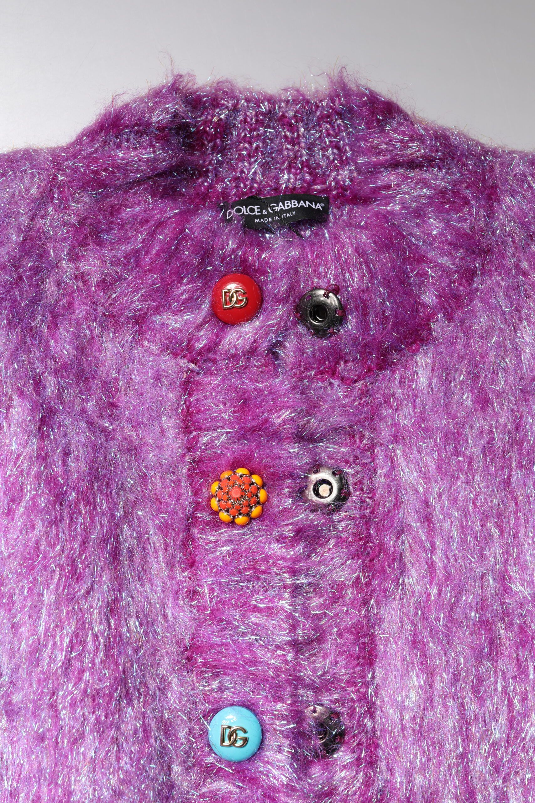 Button Embellished Trench Coat Women's Jacket - Dolce & Gabbana - Modalova